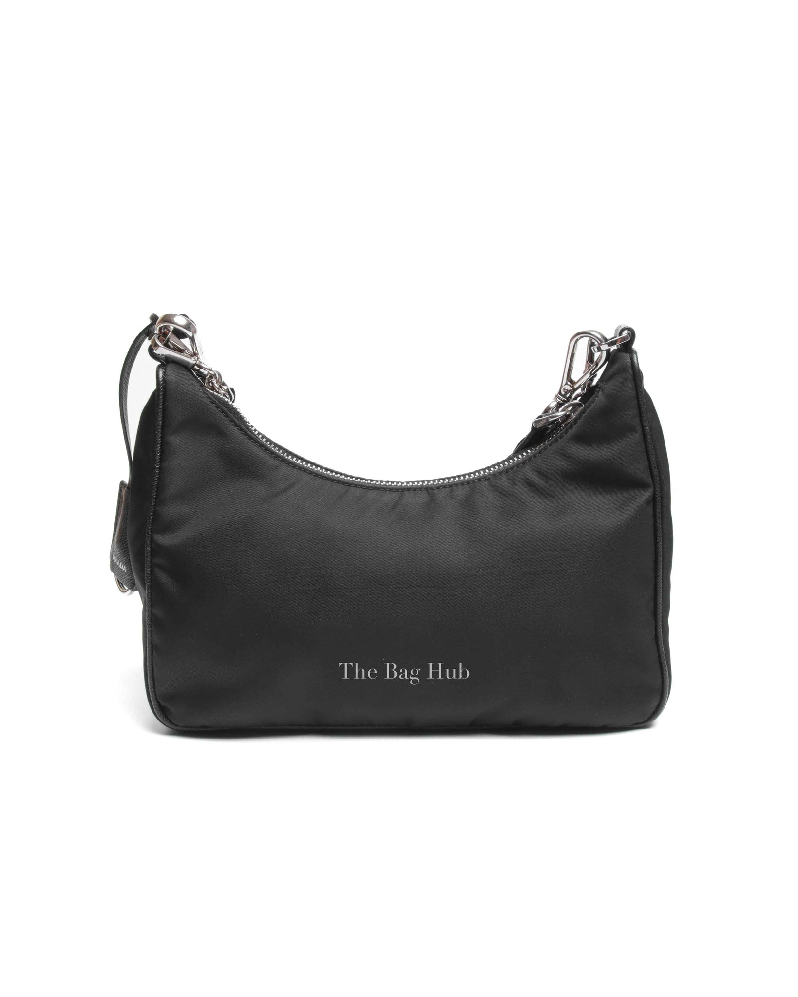 Prada Black Nylon Tessuto Re-Edition 2005 Shoulder Bag 1BH204