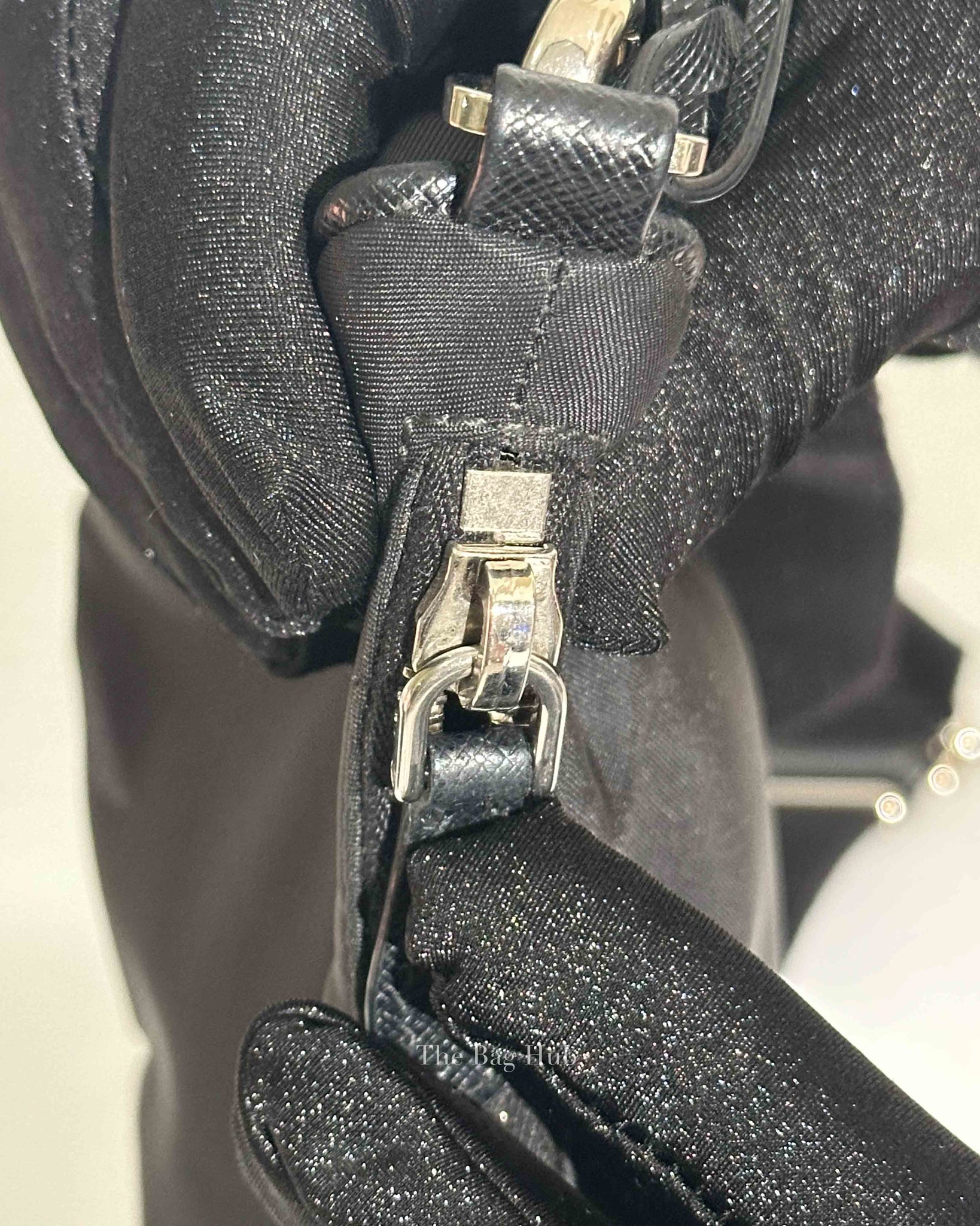 Prada Black Nylon Tessuto Re-Edition 2005 Shoulder Bag 1BH204