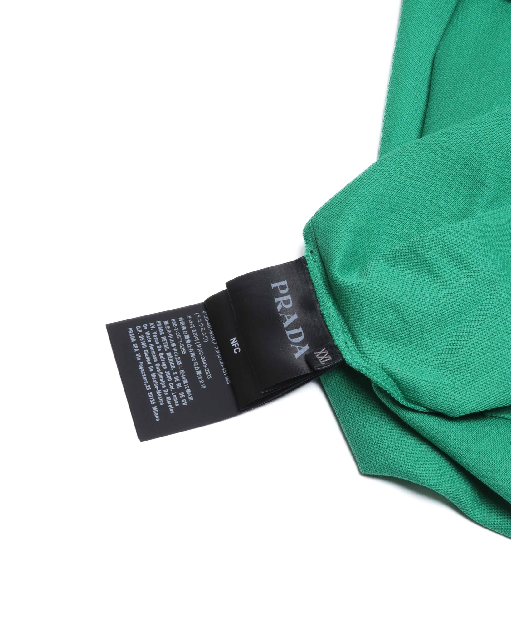 Prada Menta Cotton Polo Shirt Size XXXL