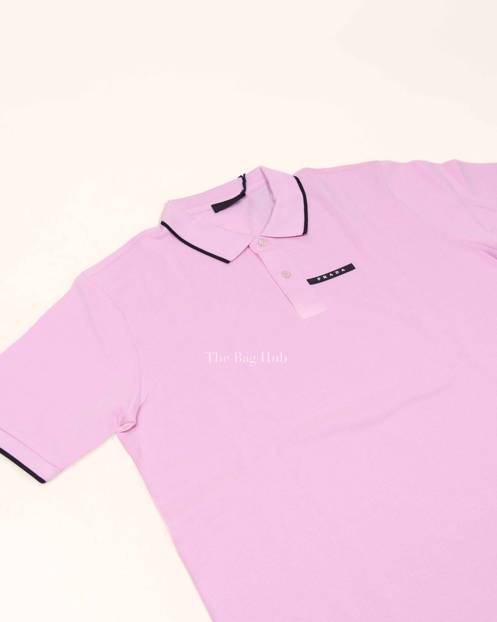 Prada Pink Cotton Polo Shirt Size XXL