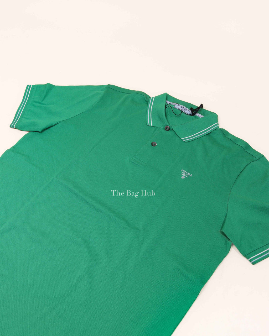 Prada Menta Cotton Polo Shirt Size XXXL