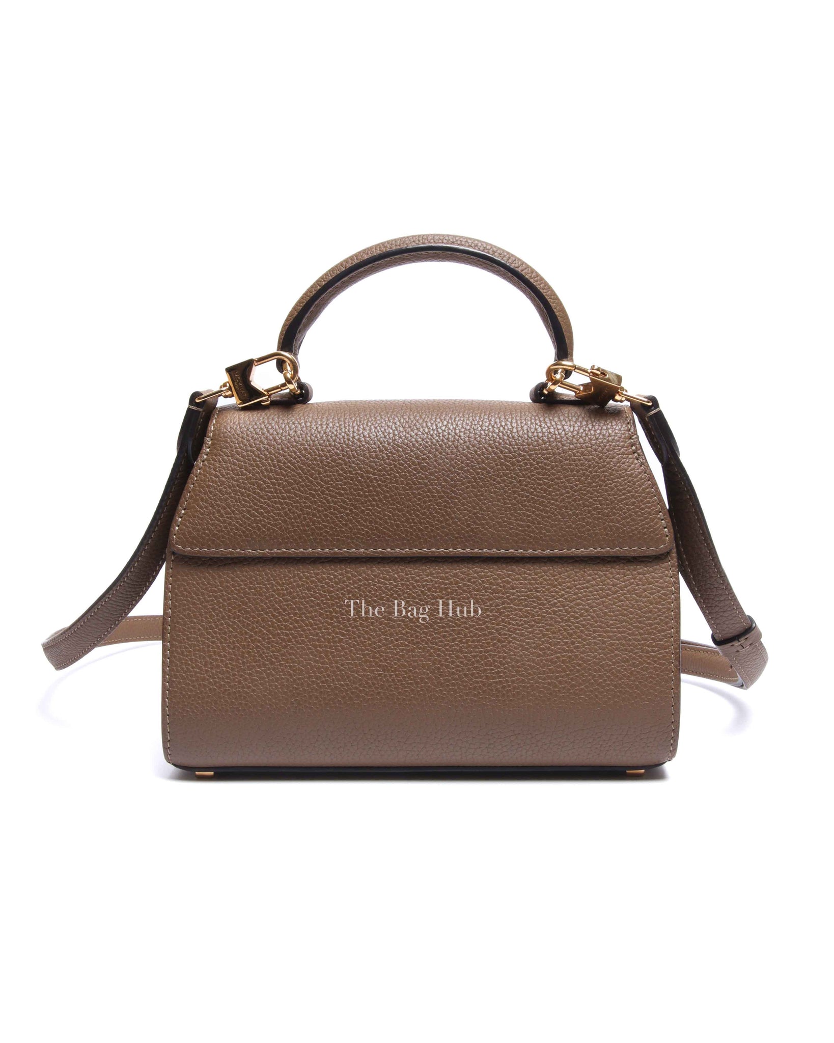 Moynat Etoupe Leather Rejane BB Bag