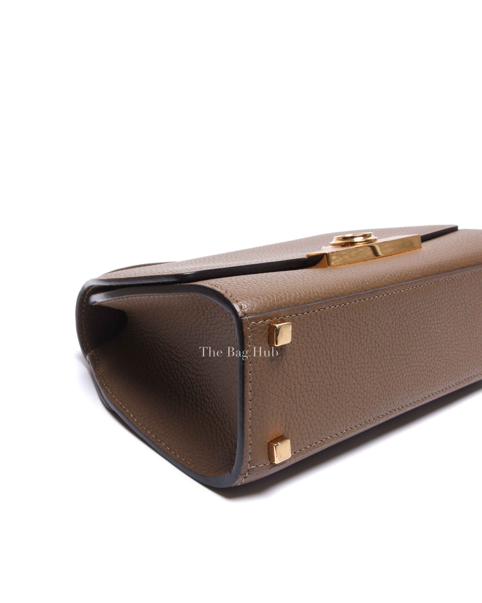 Moynat Etoupe Leather Rejane BB Bag