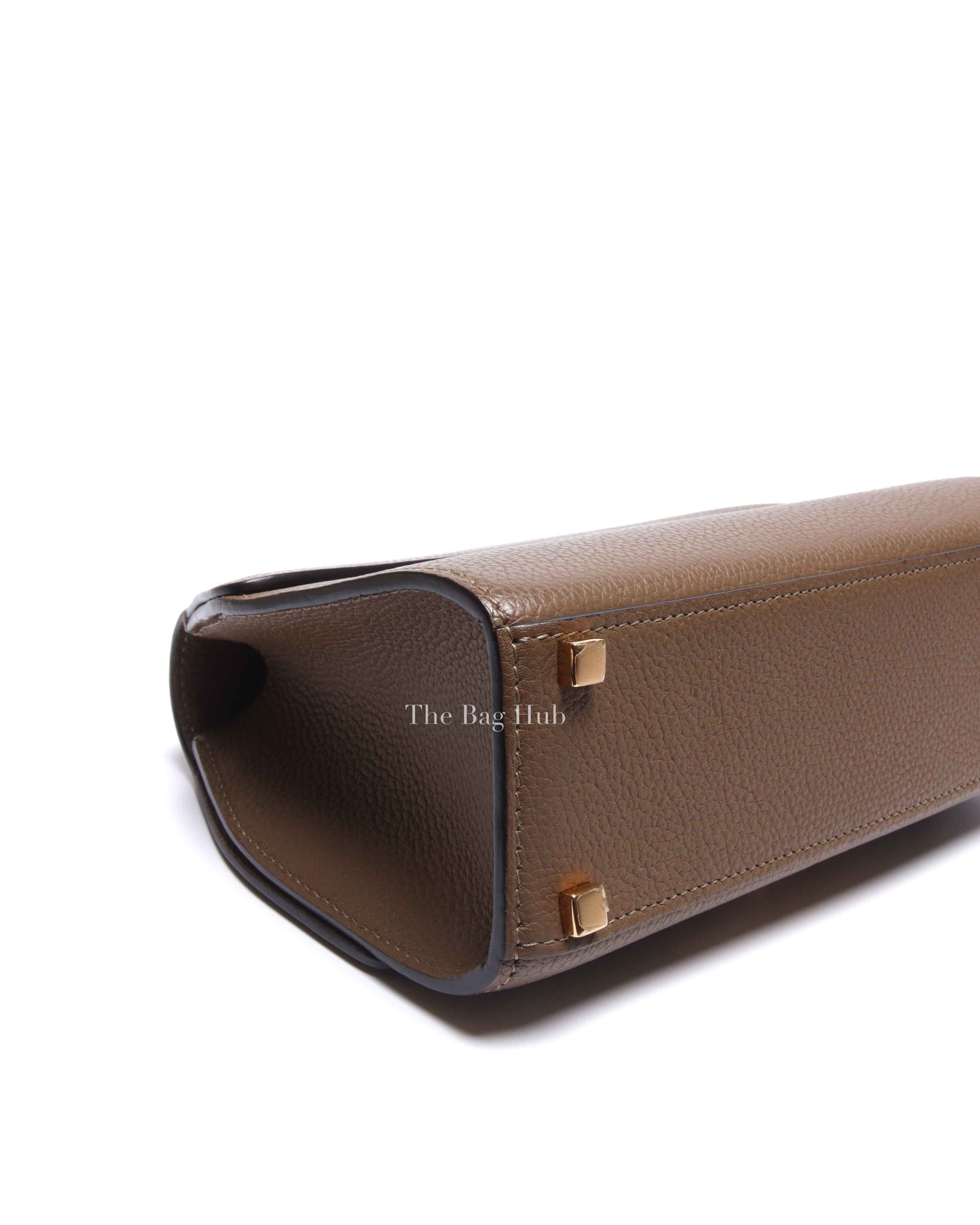 Moynat Etoupe Leather Rejane BB Bag