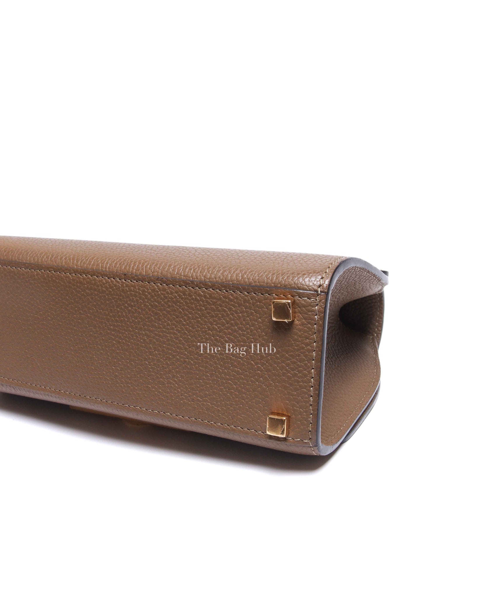 Moynat Etoupe Leather Rejane BB Bag