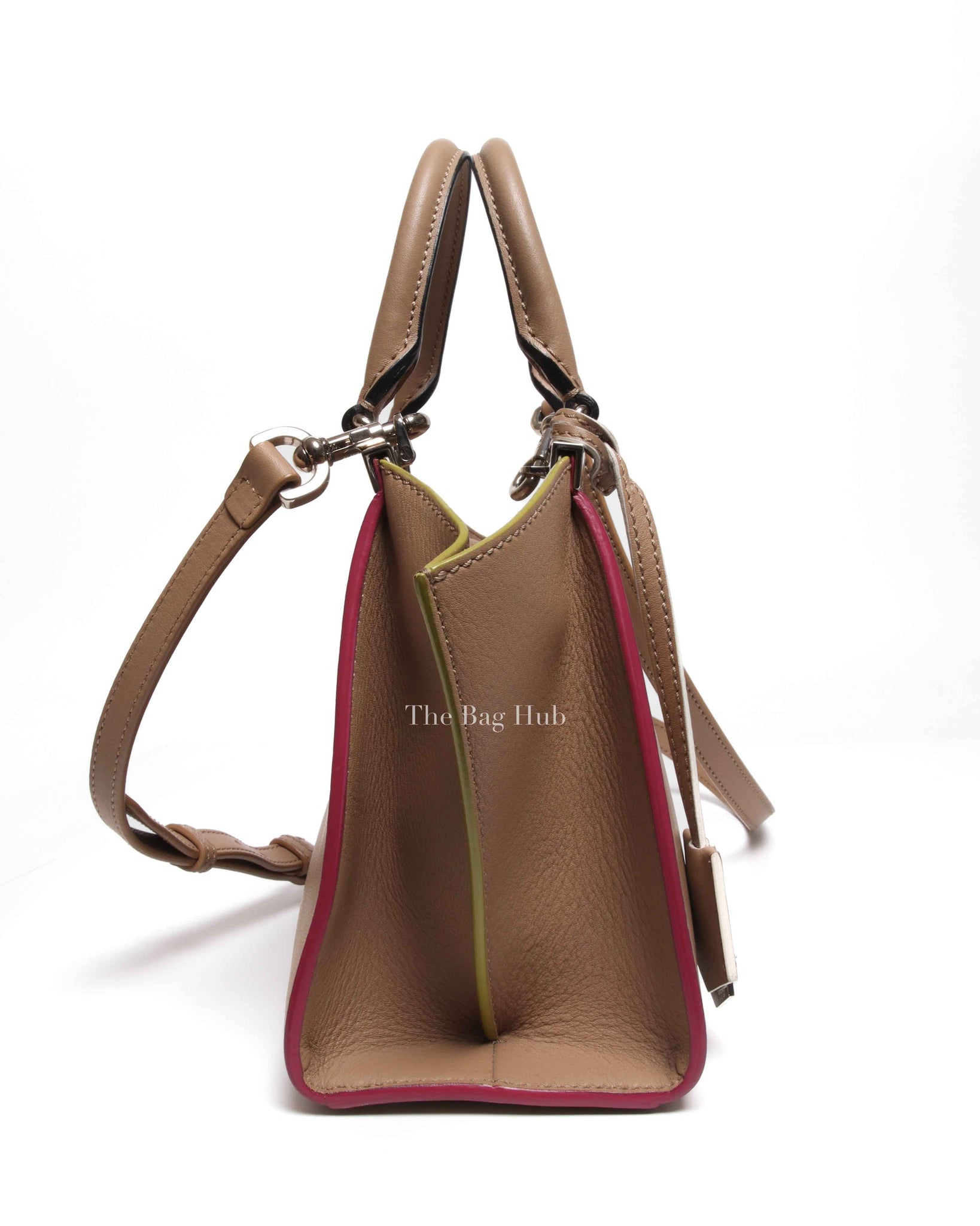 Fendi Beige Calfskin 3 Jours Mini Bag