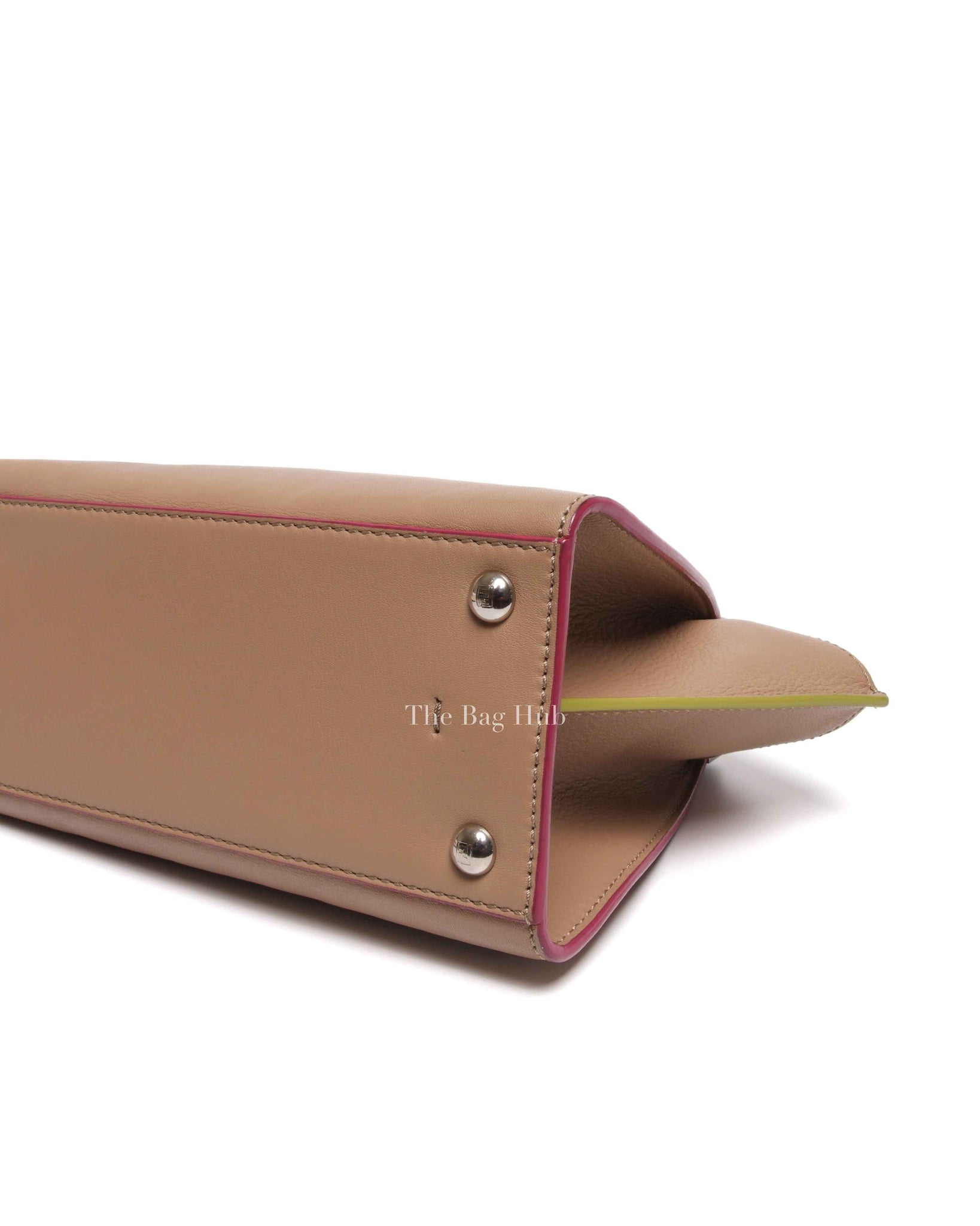 Fendi Beige Calfskin 3 Jours Mini Bag