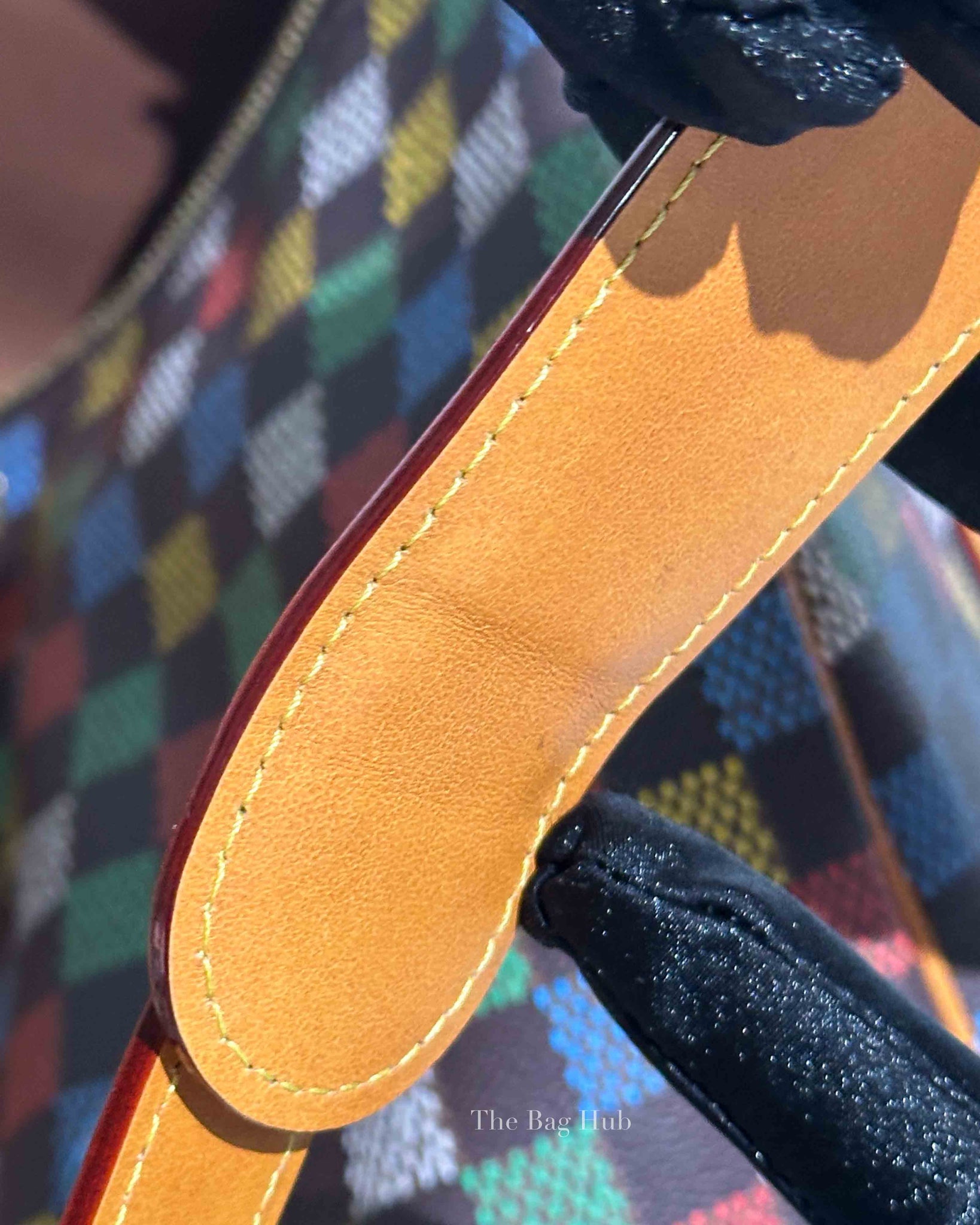 Louis Vuitton Multicolor Damier Ebene Canvas Keepall Bandouliere 50