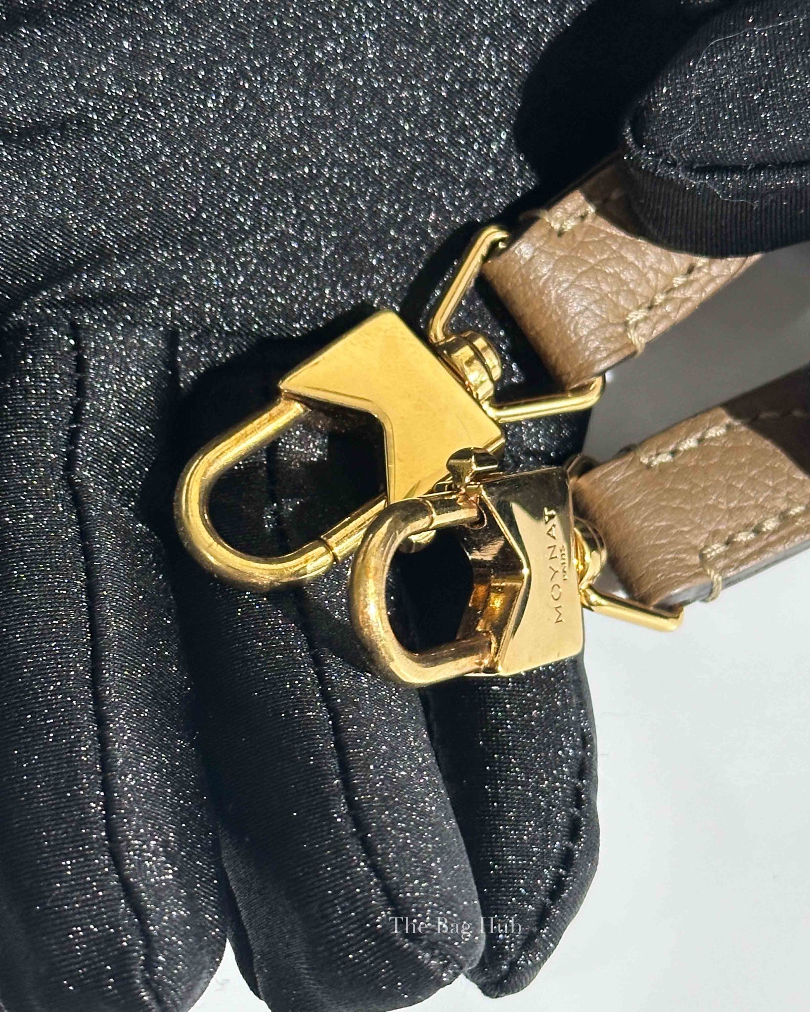 Moynat Etoupe Leather Rejane BB Bag