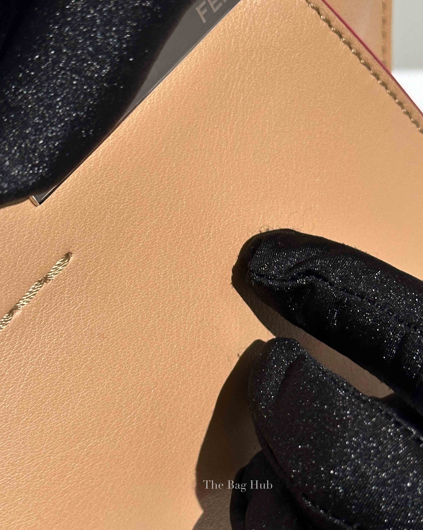 Fendi Beige Calfskin 3 Jours Mini Bag