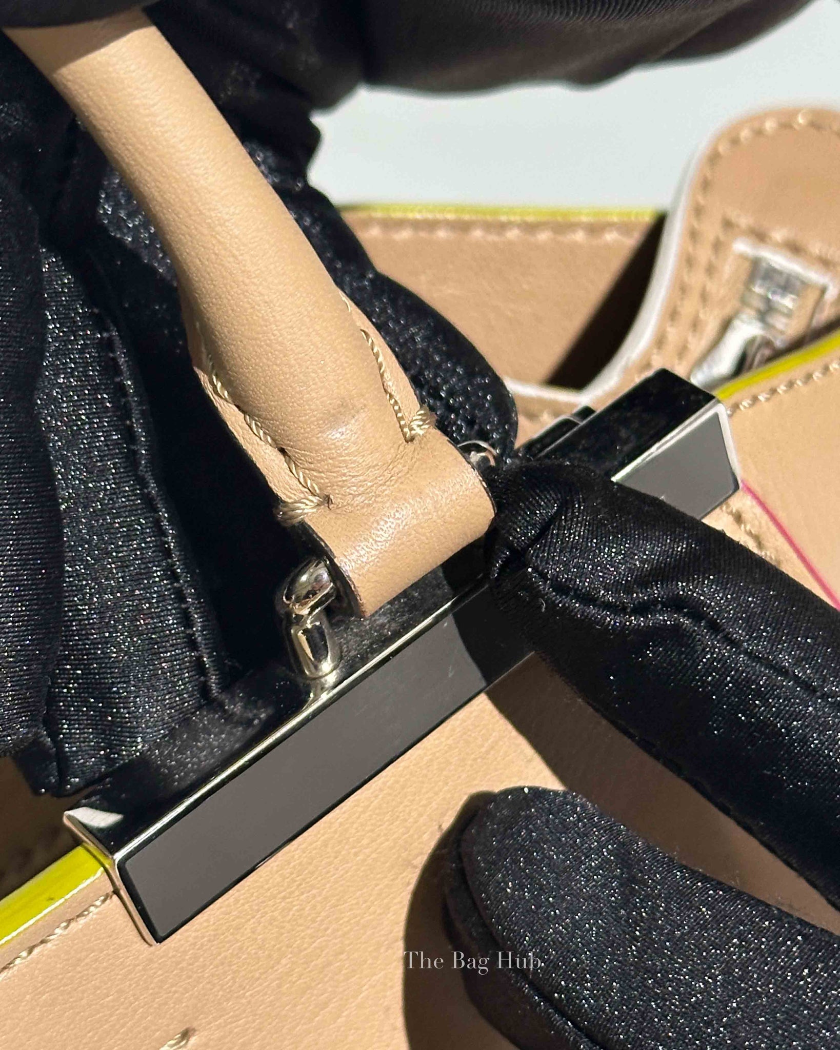 Fendi Beige Calfskin 3 Jours Mini Bag