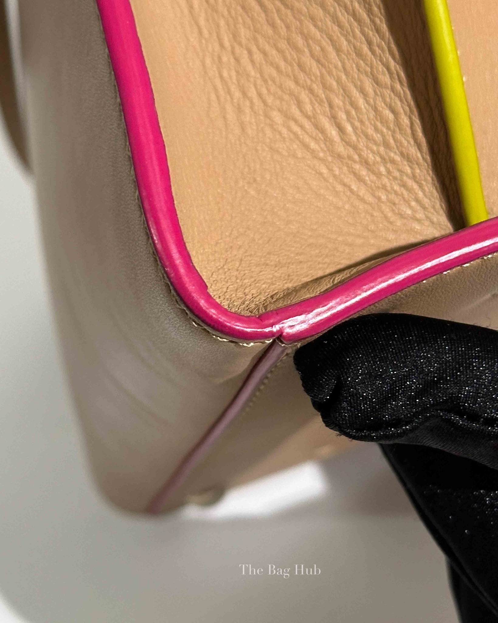 Fendi Beige Calfskin 3 Jours Mini Bag