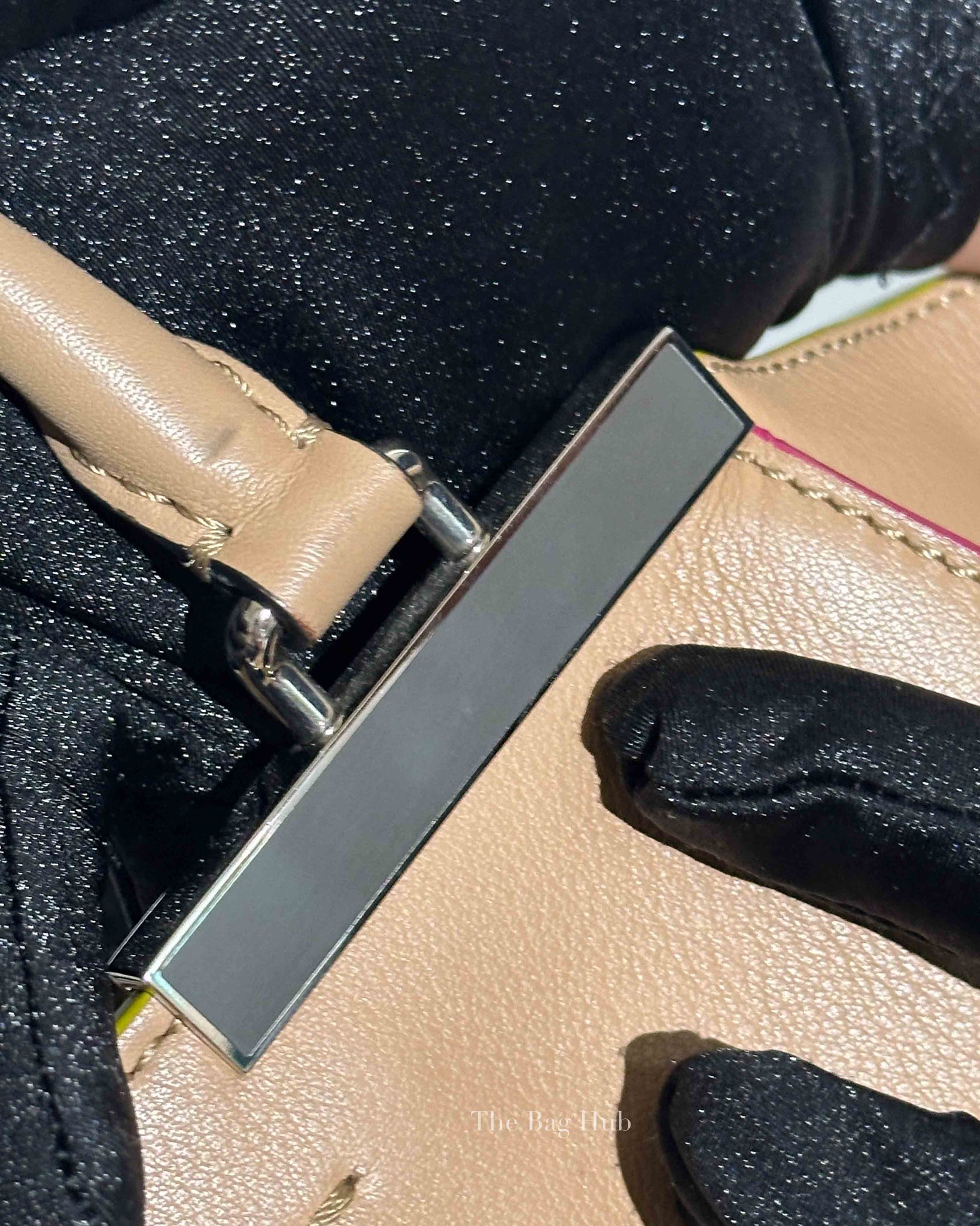 Fendi Beige Calfskin 3 Jours Mini Bag