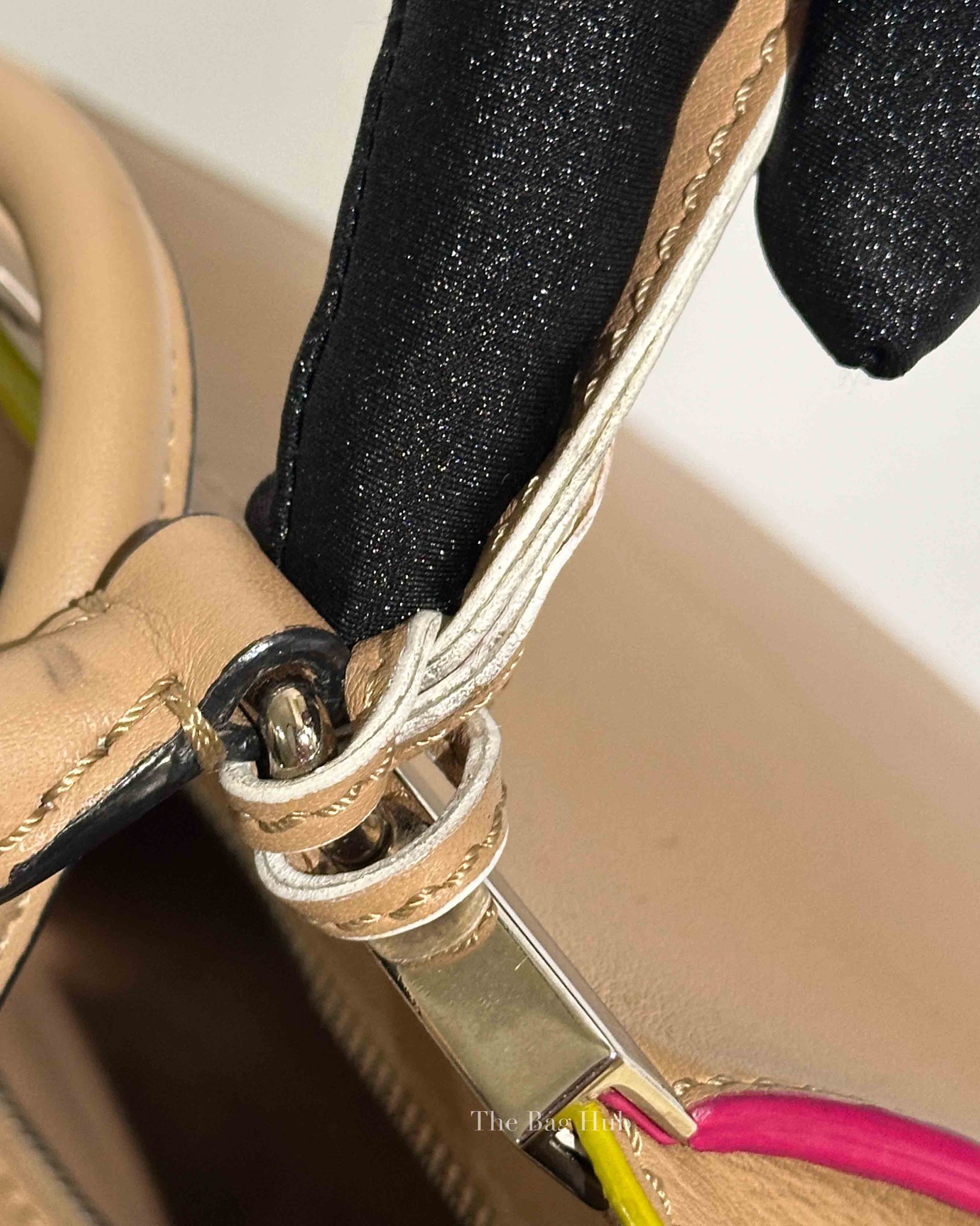 Fendi Beige Calfskin 3 Jours Mini Bag