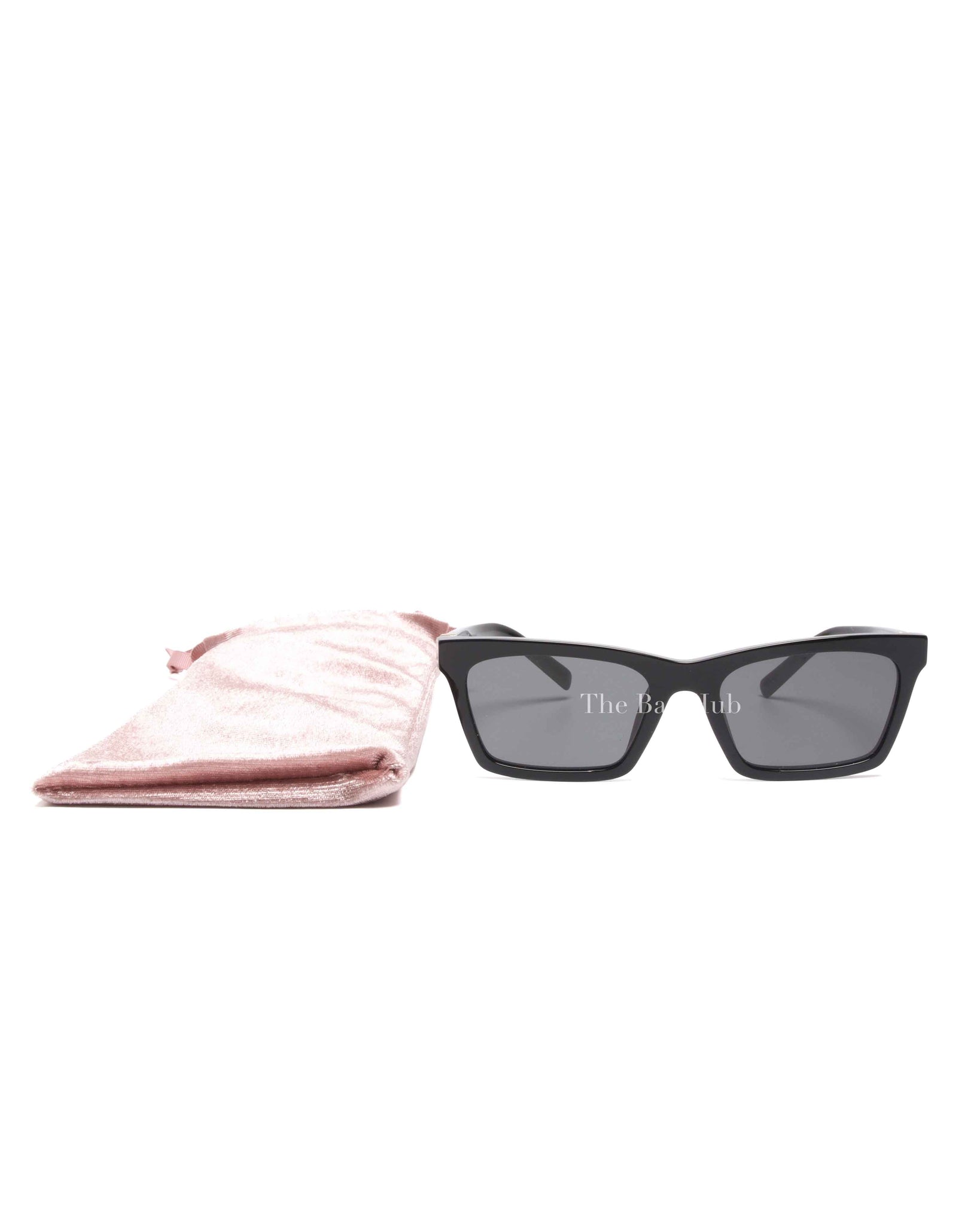 Miu Miu Black Acetate SMU A05 Sunglasses