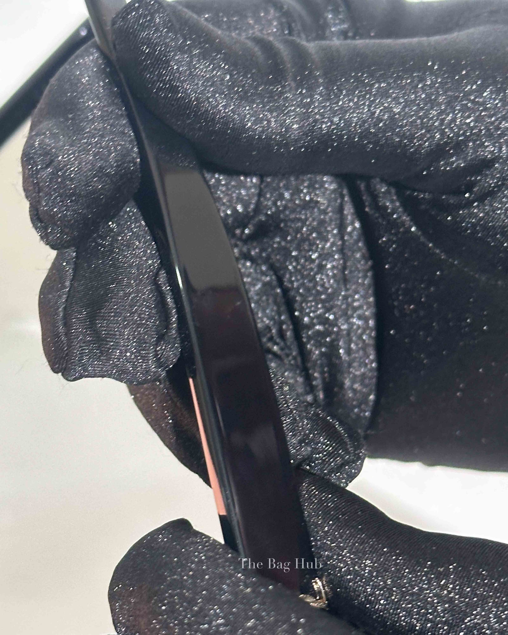 Saint Laurent Black Acetate Monogram SL M40 Square Framed Sunglasses