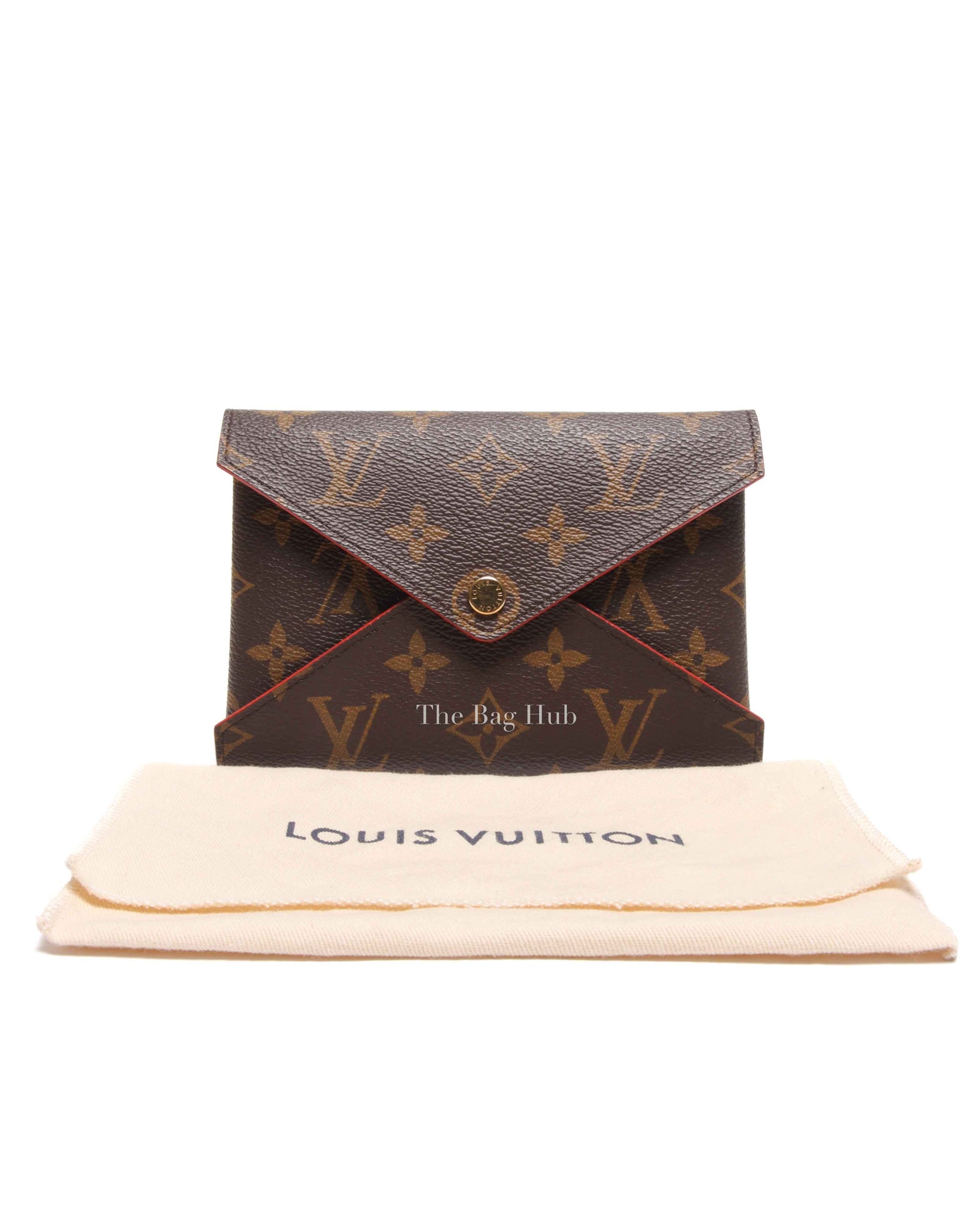 Louis Vuitton Red Monogram Canvas Kirigami Medium Pochette