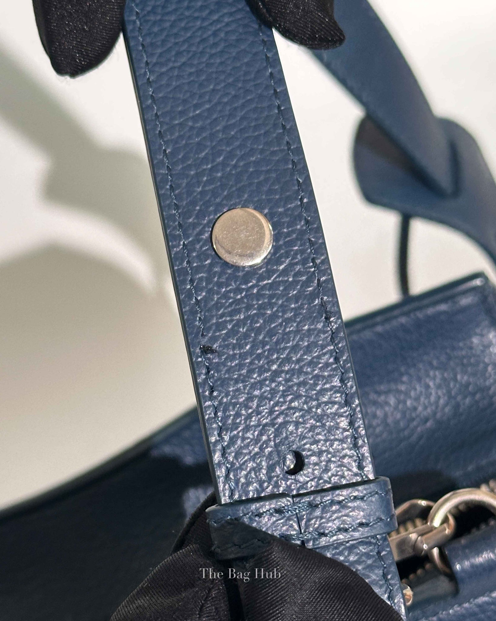 Balenciaga Blue Leather Neo Classic City Small Bag