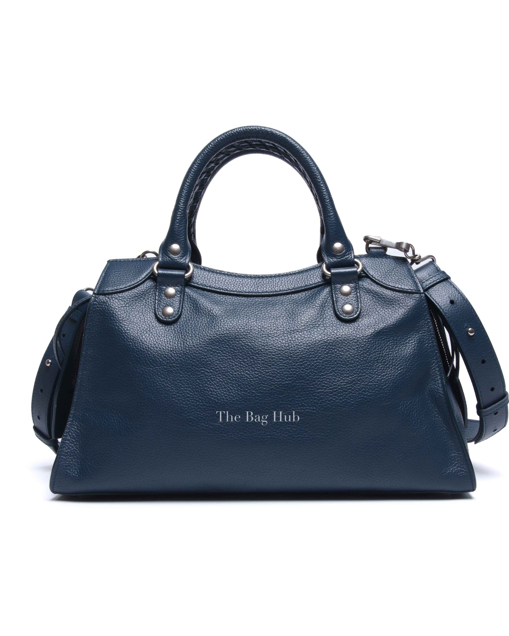 Balenciaga Blue Leather Neo Classic City Small Bag