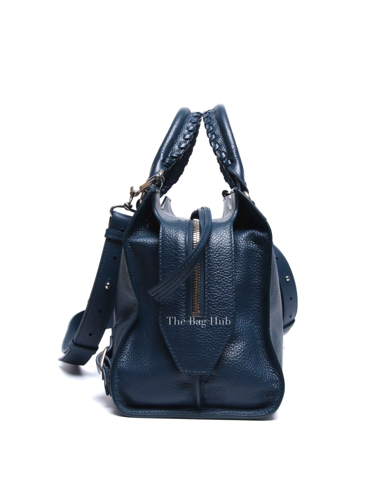 Balenciaga Blue Leather Neo Classic City Small Bag