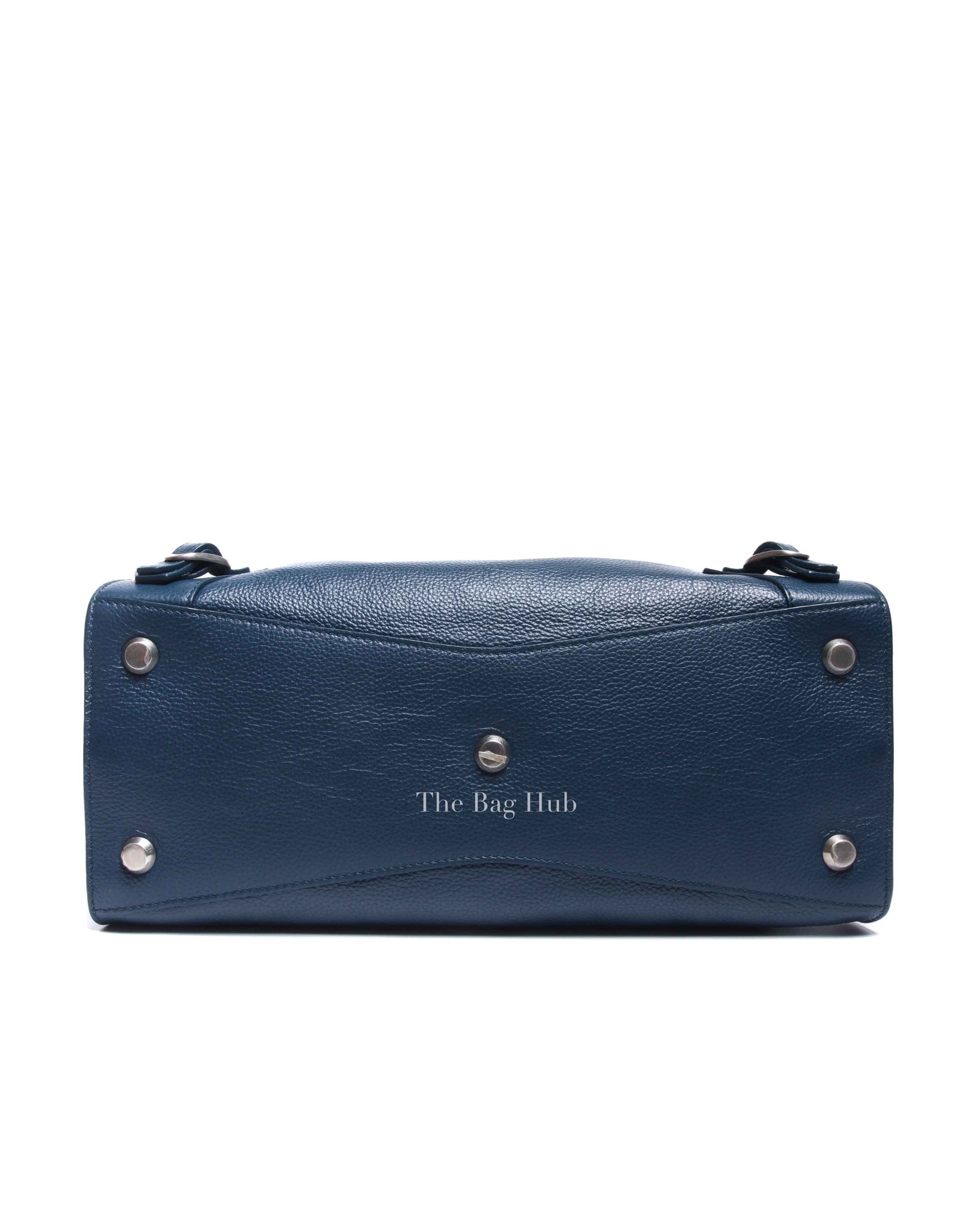 Balenciaga Blue Leather Neo Classic City Small Bag
