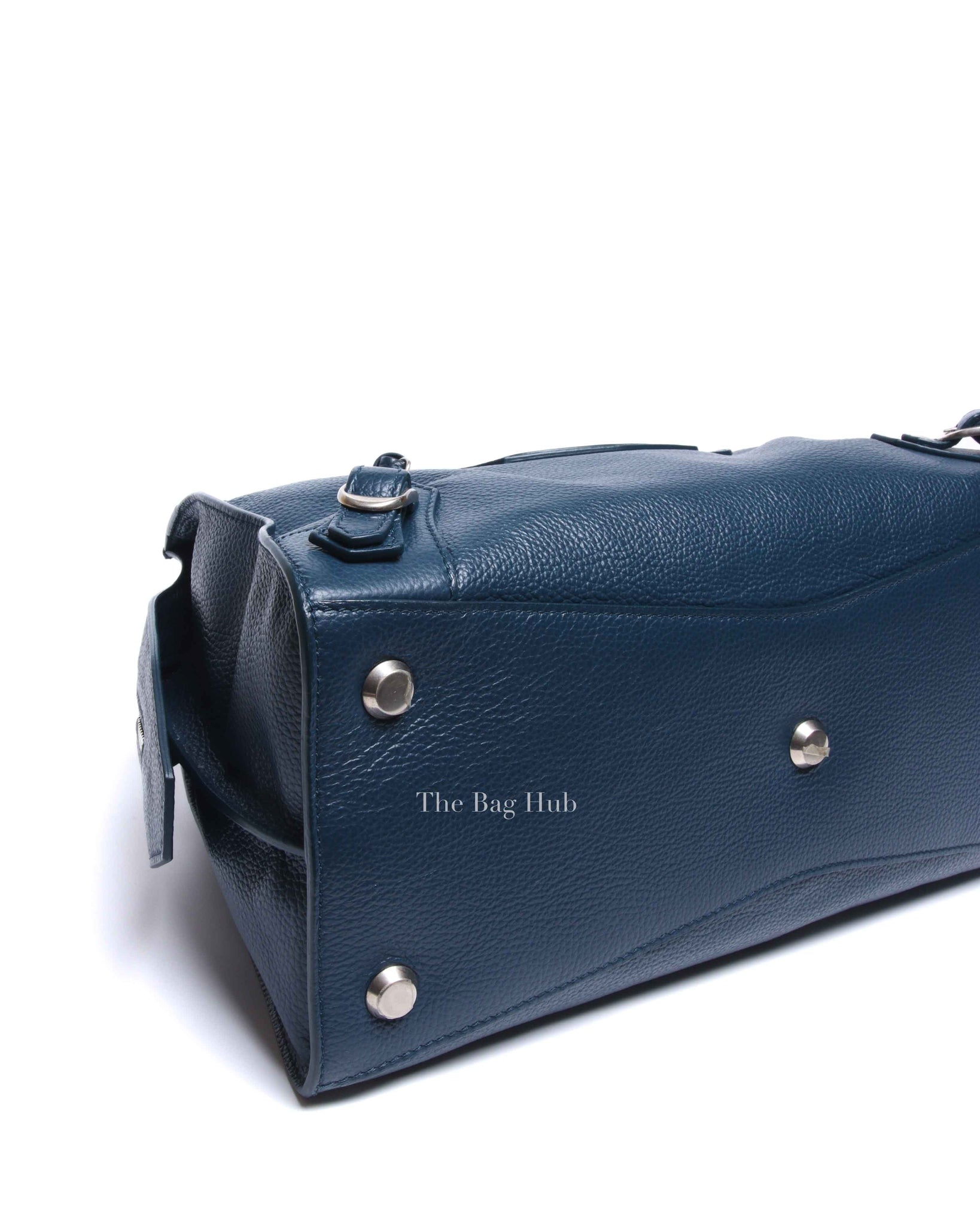 Balenciaga Blue Leather Neo Classic City Small Bag