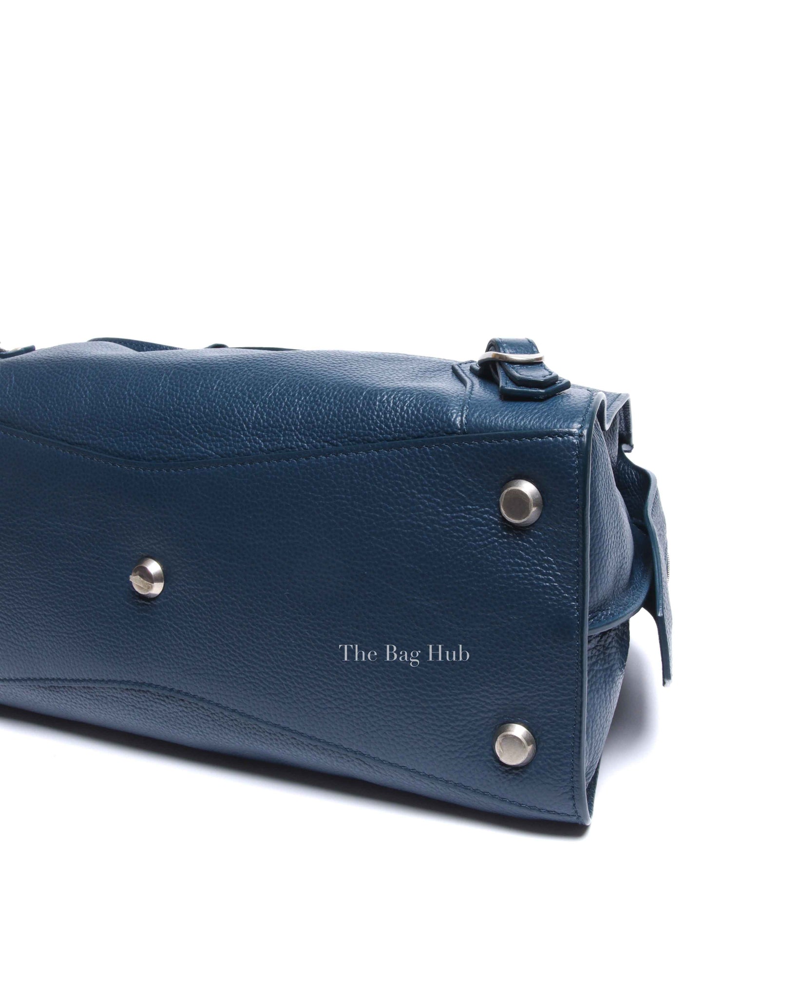 Balenciaga Blue Leather Neo Classic City Small Bag