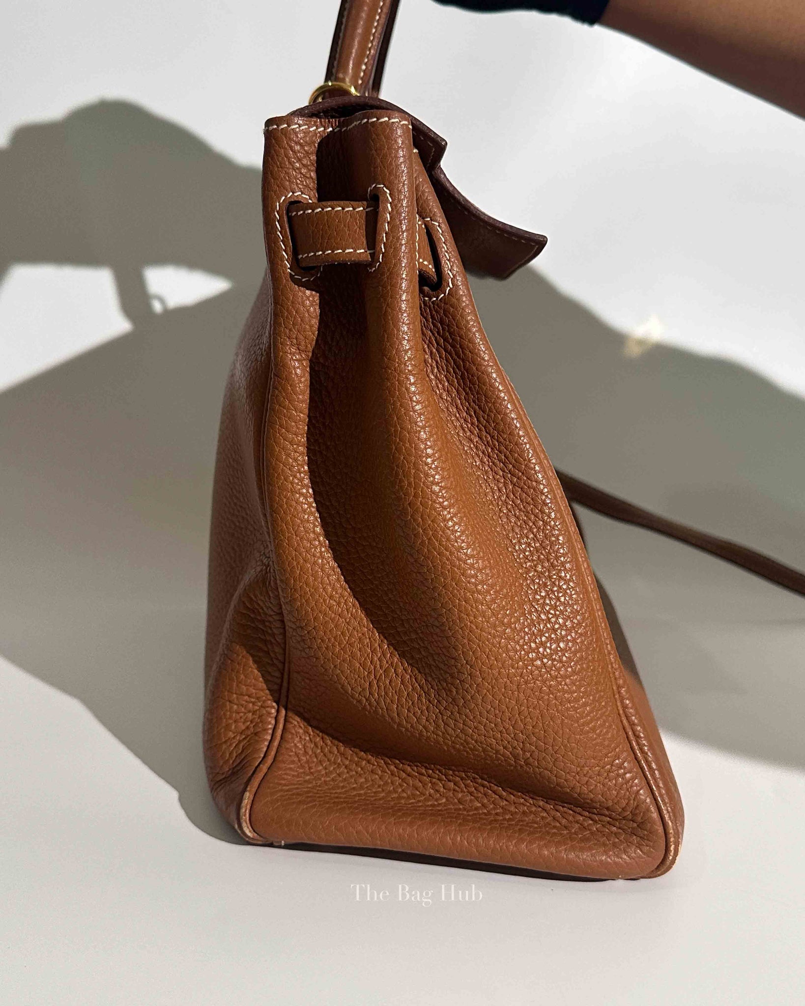 Hermes Gold Togo Leather Kelly 35 GHW