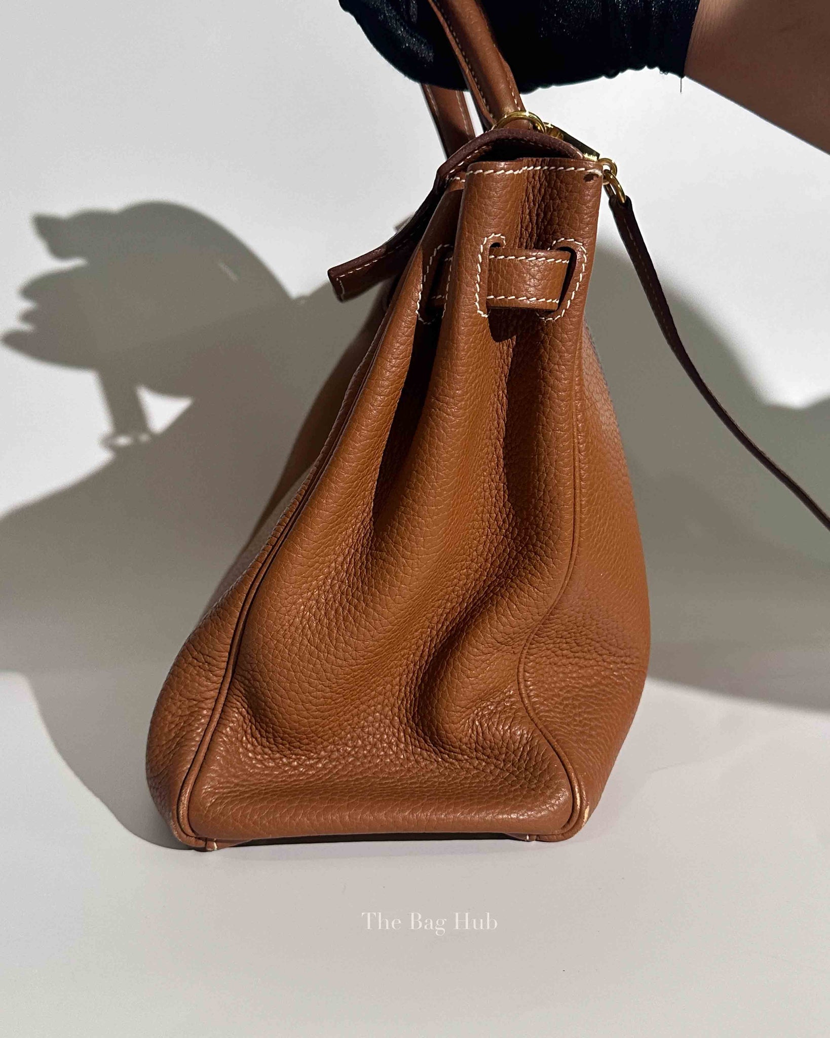 Hermes Gold Togo Leather Kelly 35 GHW