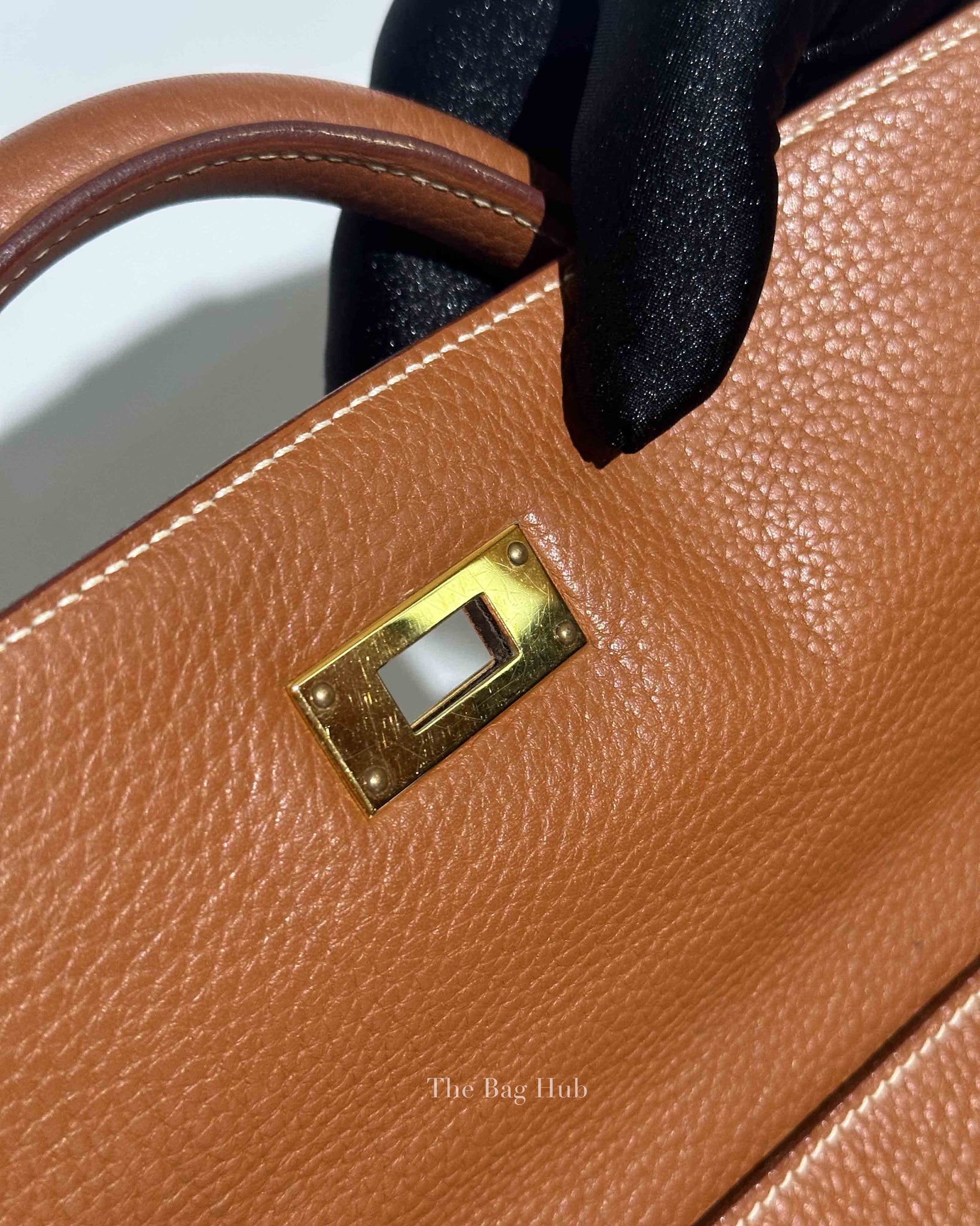 Hermes Gold Togo Leather Kelly 35 GHW