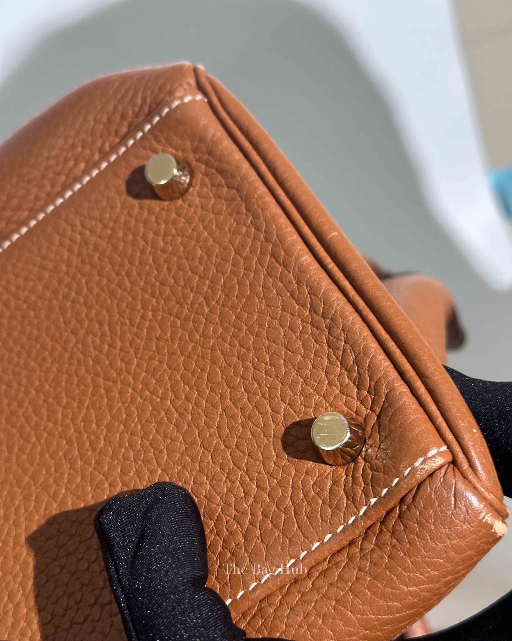 Hermes Gold Togo Leather Kelly 35 GHW