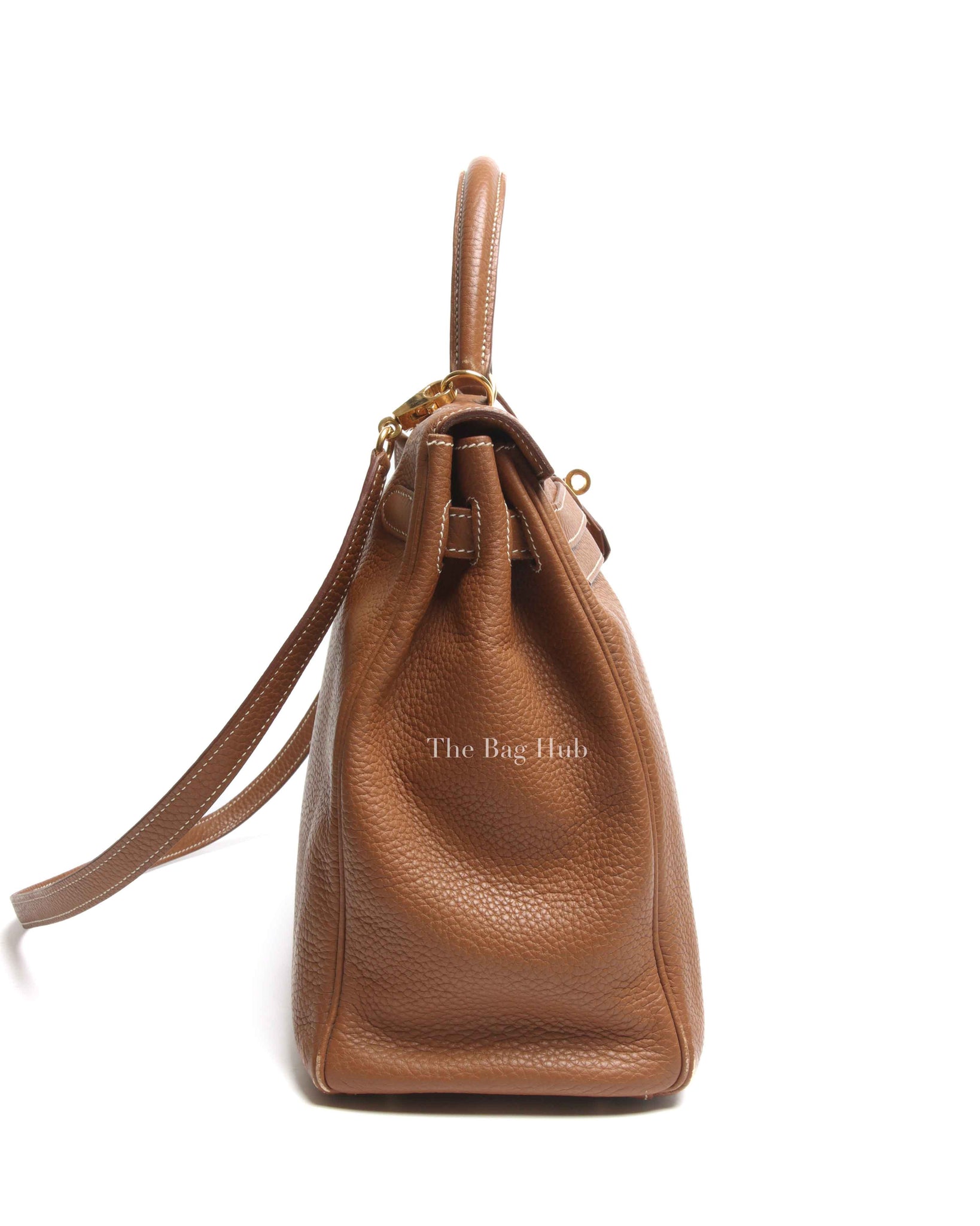 Hermes Gold Togo Leather Kelly 35 GHW