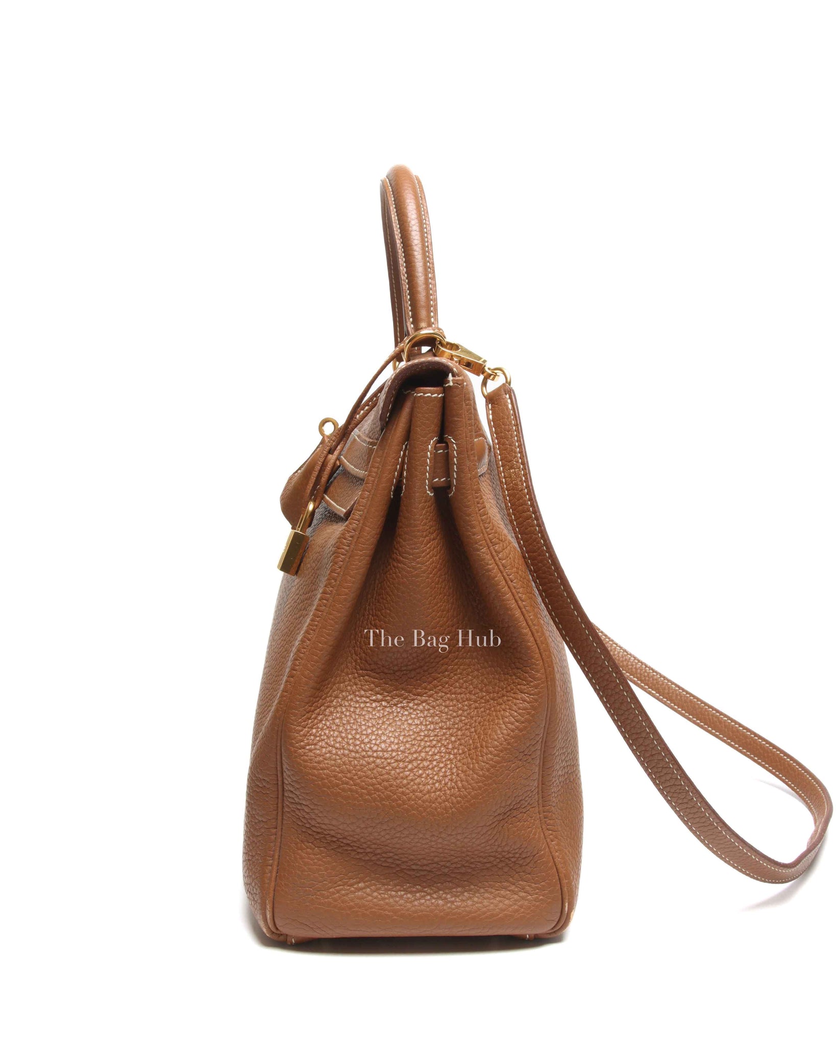 Hermes Gold Togo Leather Kelly 35 GHW