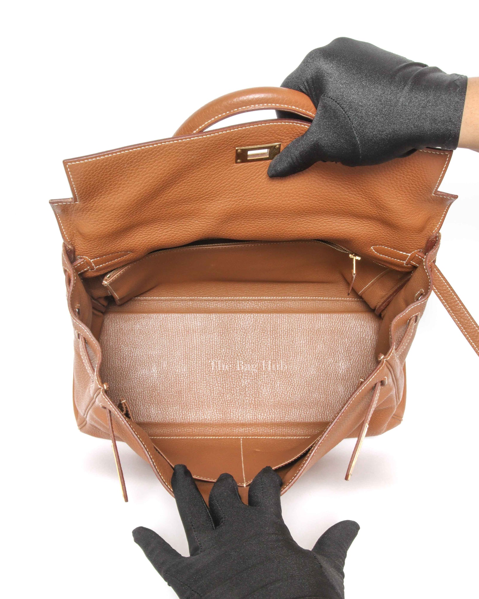 Hermes Gold Togo Leather Kelly 35 GHW