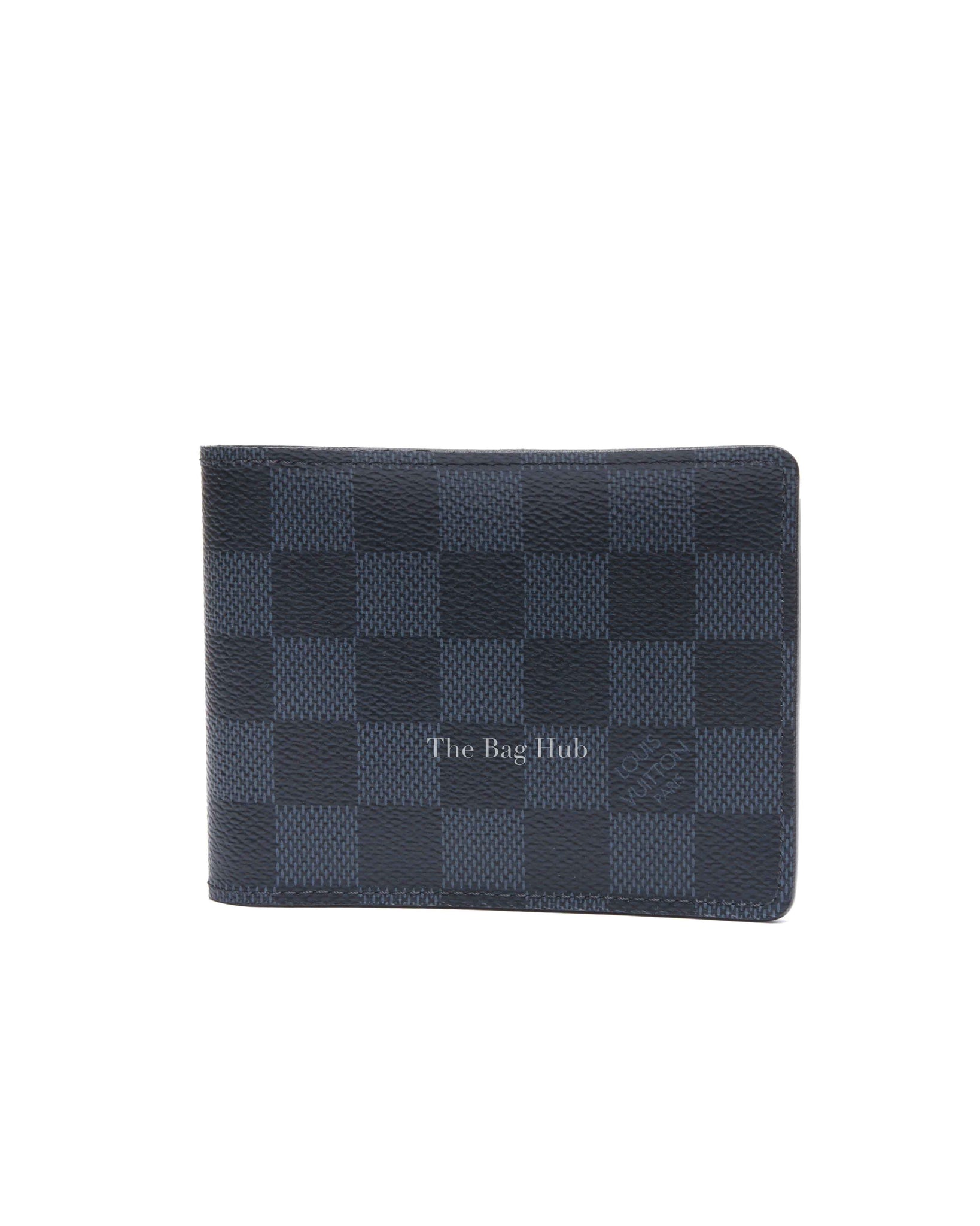 Louis Vuitton Damier Bleu Portefeuille Multiple Bi-Fold Wallet
