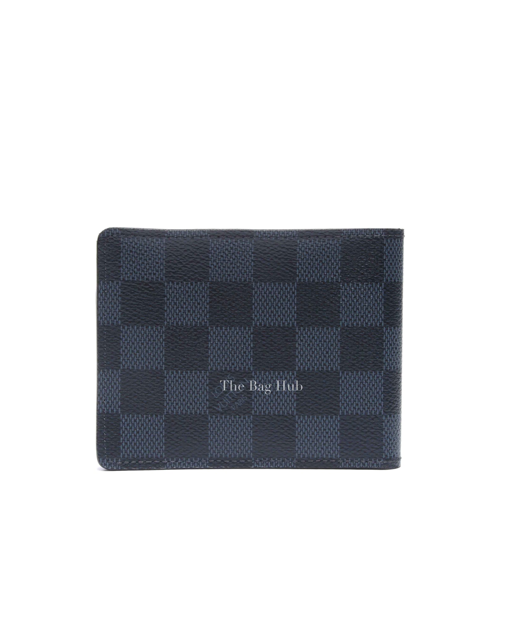 Louis Vuitton Damier Bleu Portefeuille Multiple Bi-Fold Wallet