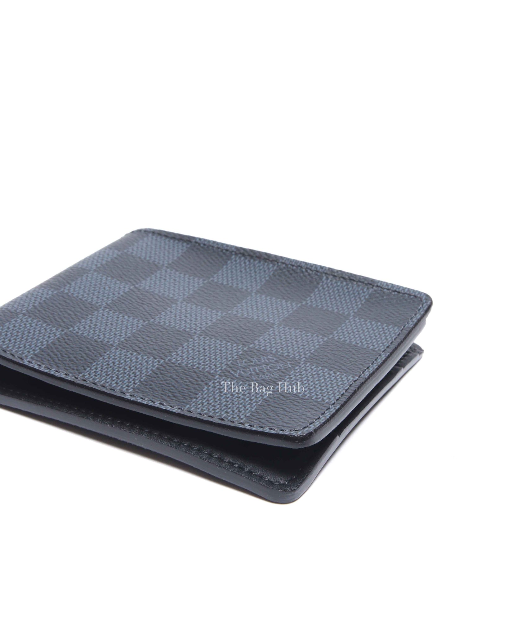 Louis Vuitton Damier Bleu Portefeuille Multiple Bi-Fold Wallet