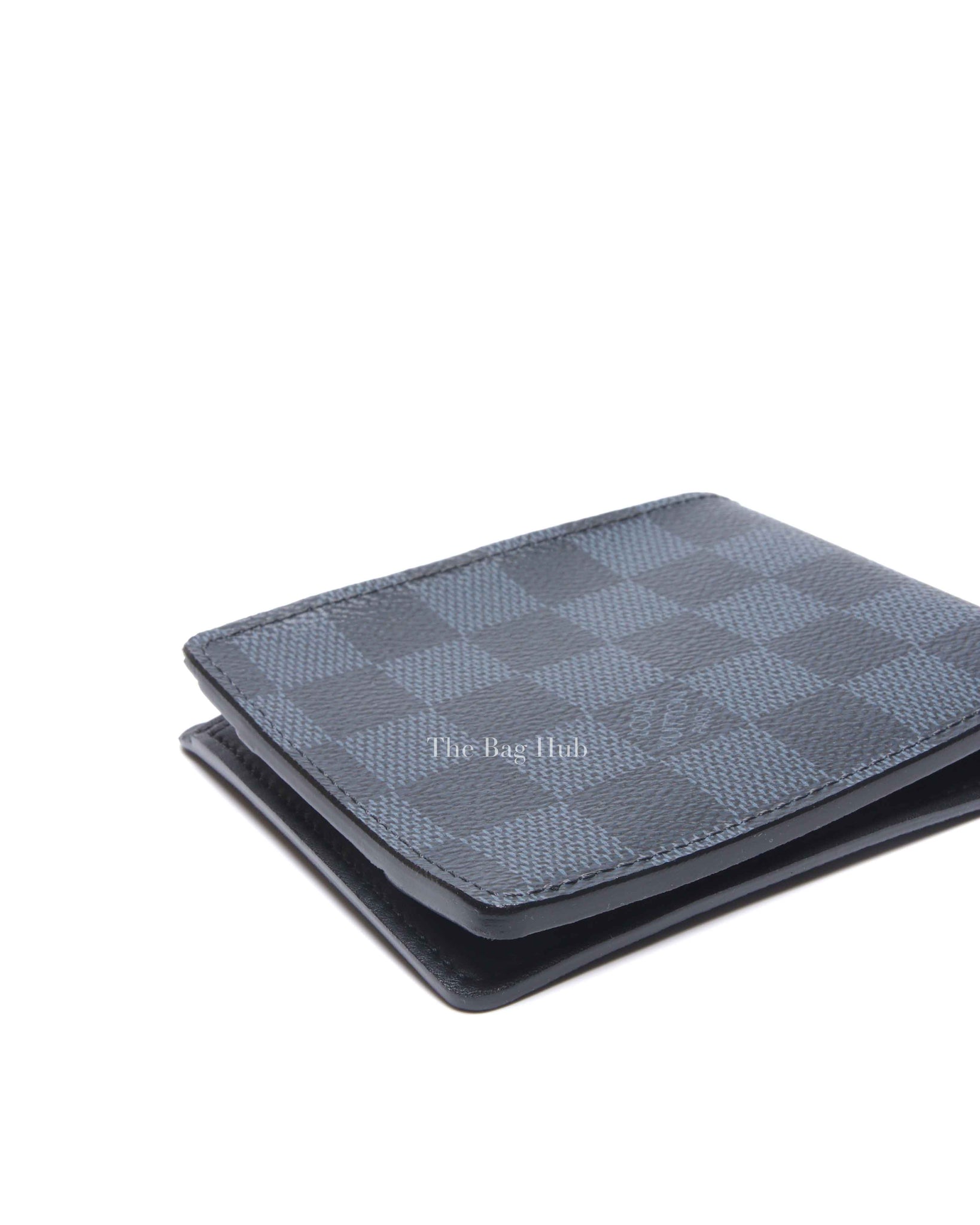 Louis Vuitton Damier Bleu Portefeuille Multiple Bi-Fold Wallet