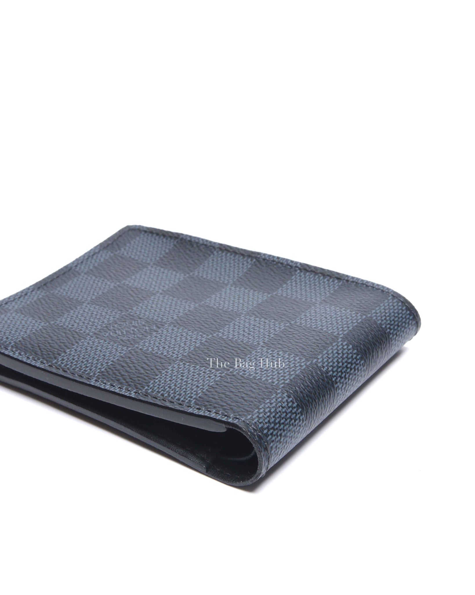 Louis Vuitton Damier Bleu Portefeuille Multiple Bi-Fold Wallet