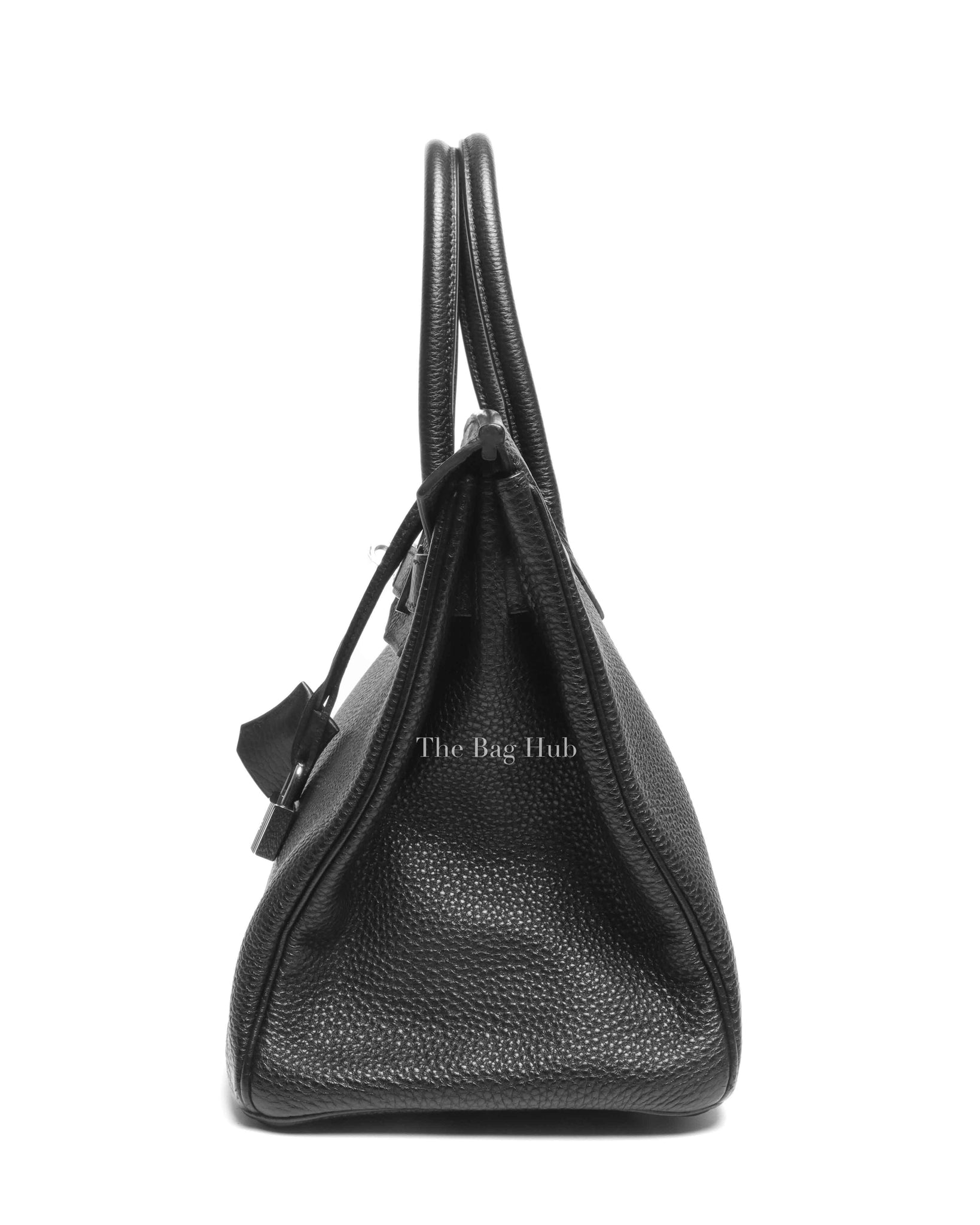 Hermes Noir Togo Leather Birkin 30 PHW