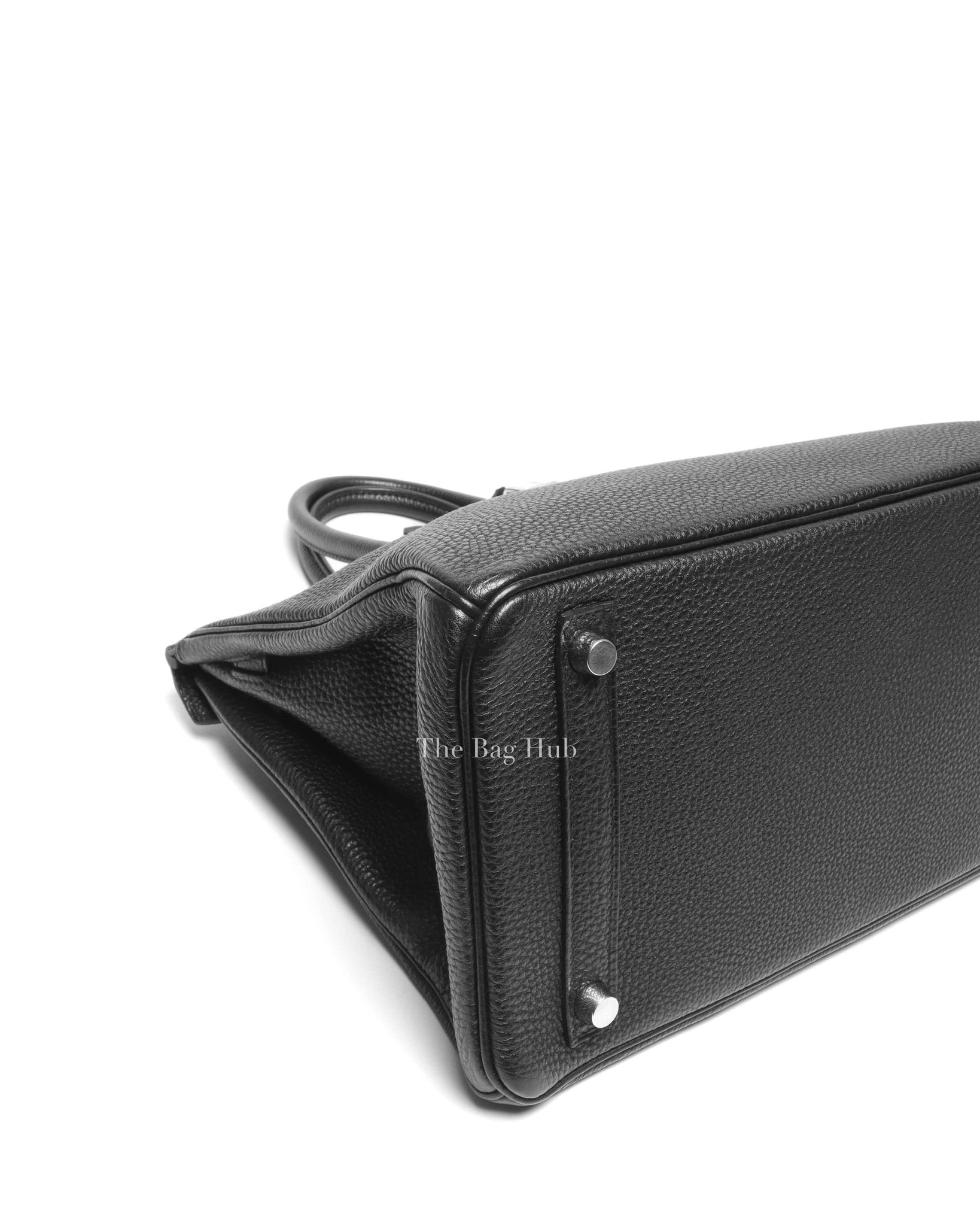 Hermes Noir Togo Leather Birkin 30 PHW