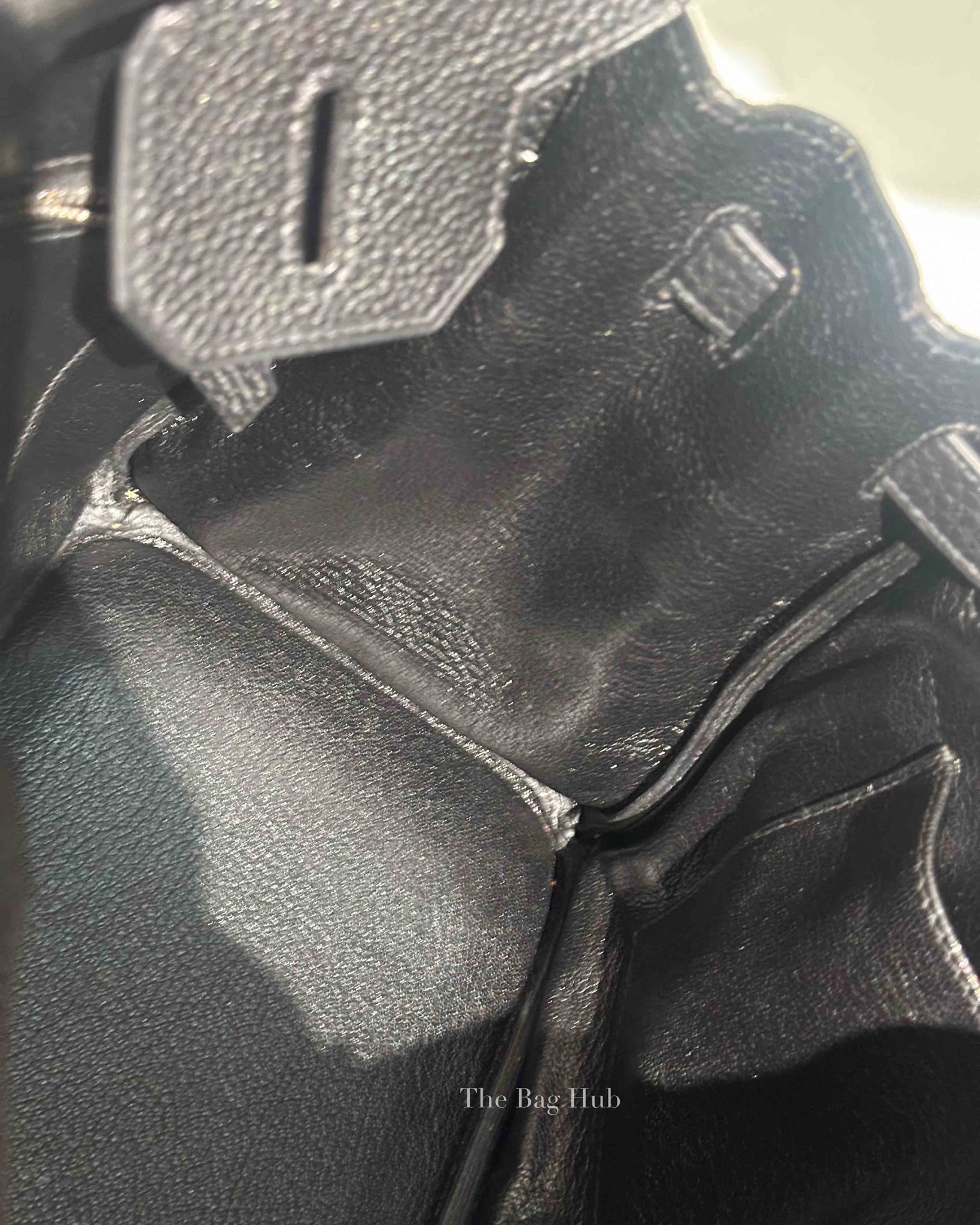 Hermes Noir Togo Leather Birkin 30 PHW