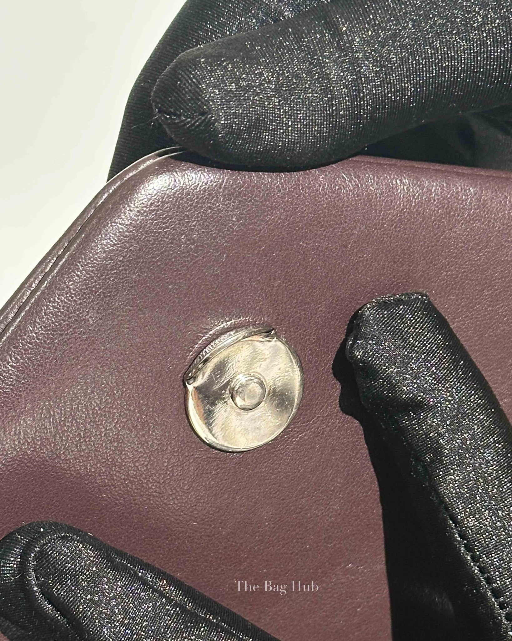 Saint Laurent Soil Brown Calfskin Y Quilted Monogram Medium Loulou Chain Bag