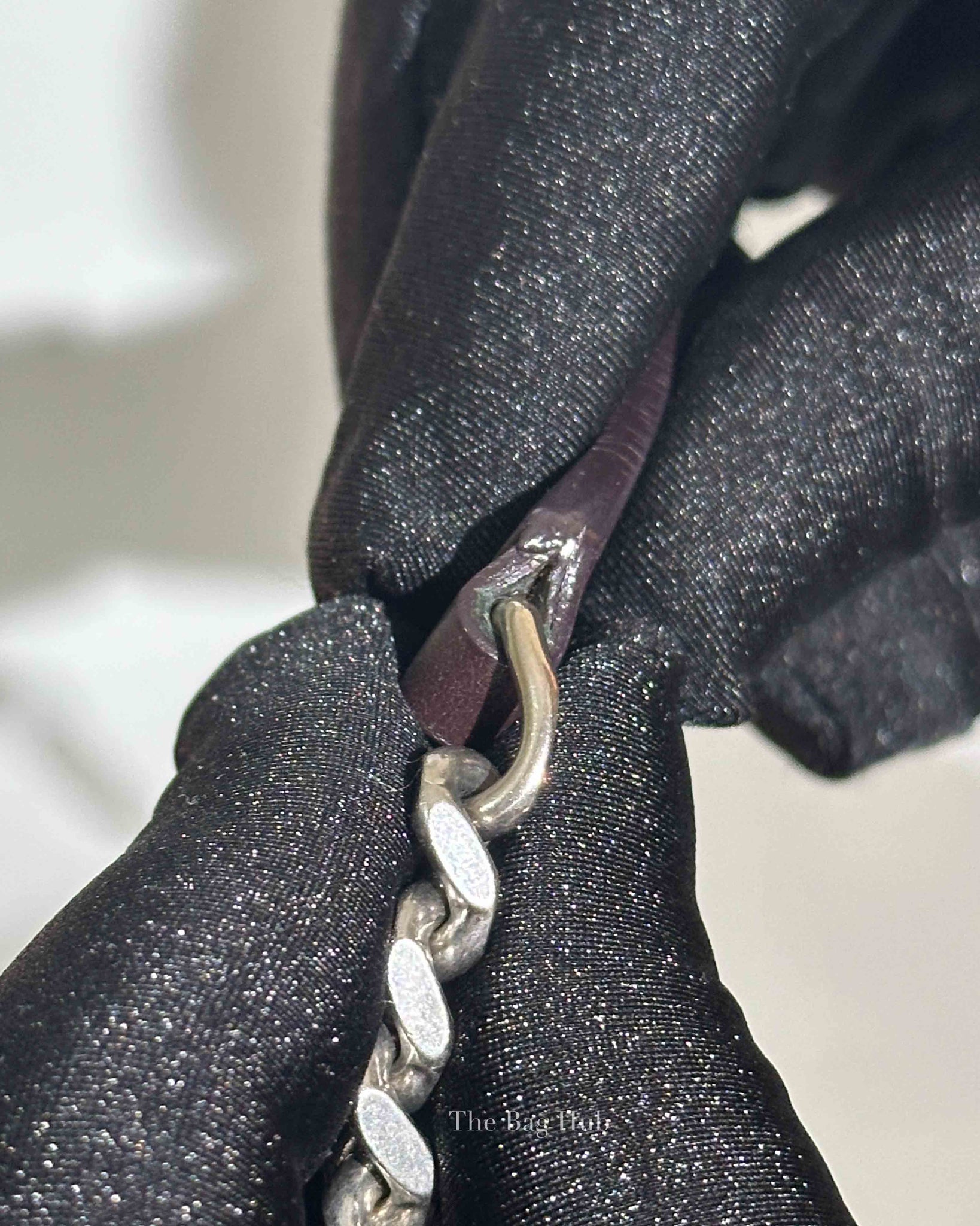 Saint Laurent Soil Brown Calfskin Y Quilted Monogram Medium Loulou Chain Bag