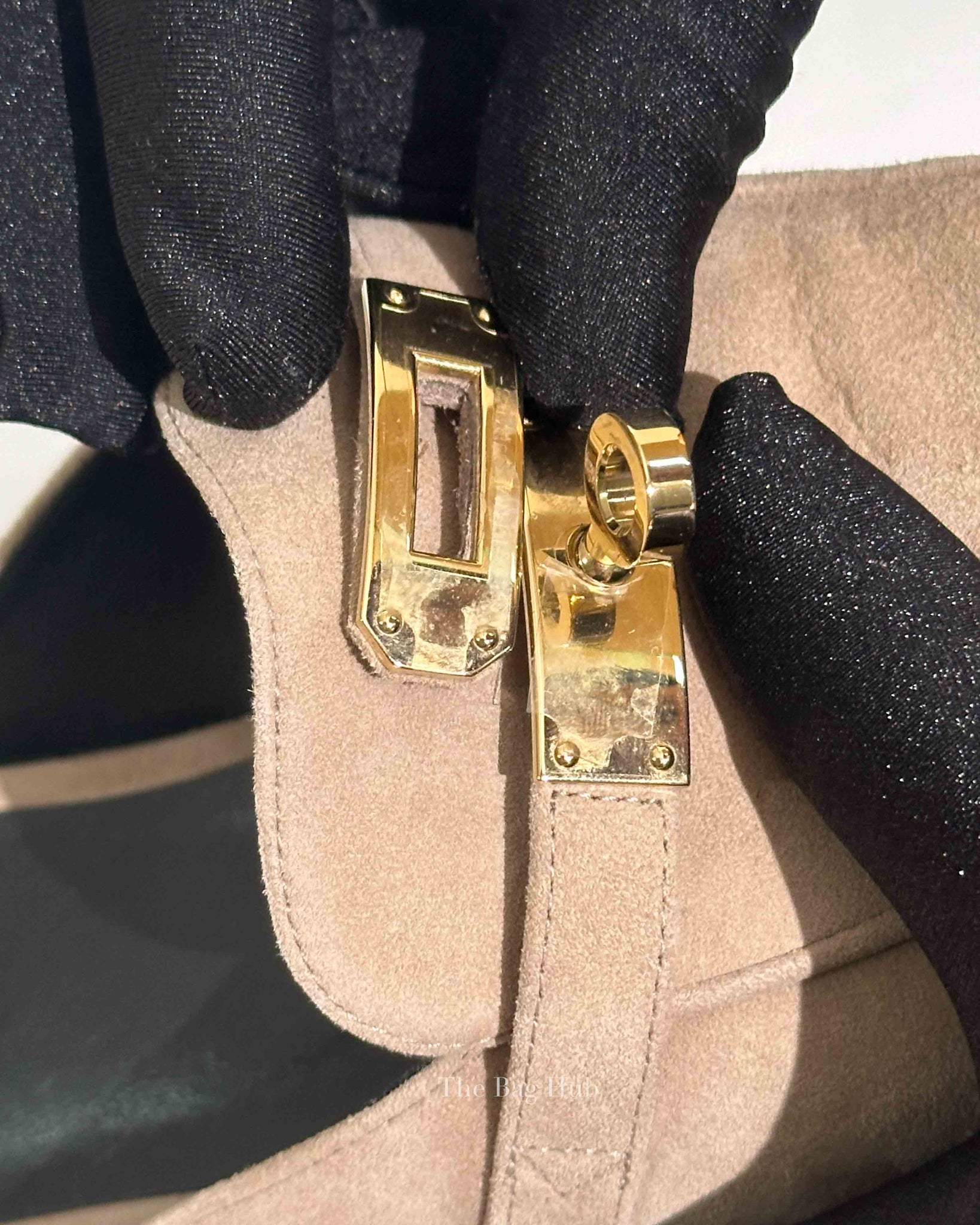 Hermes Beige Sable Suede Goatskin Oz Mules Size 36.5
