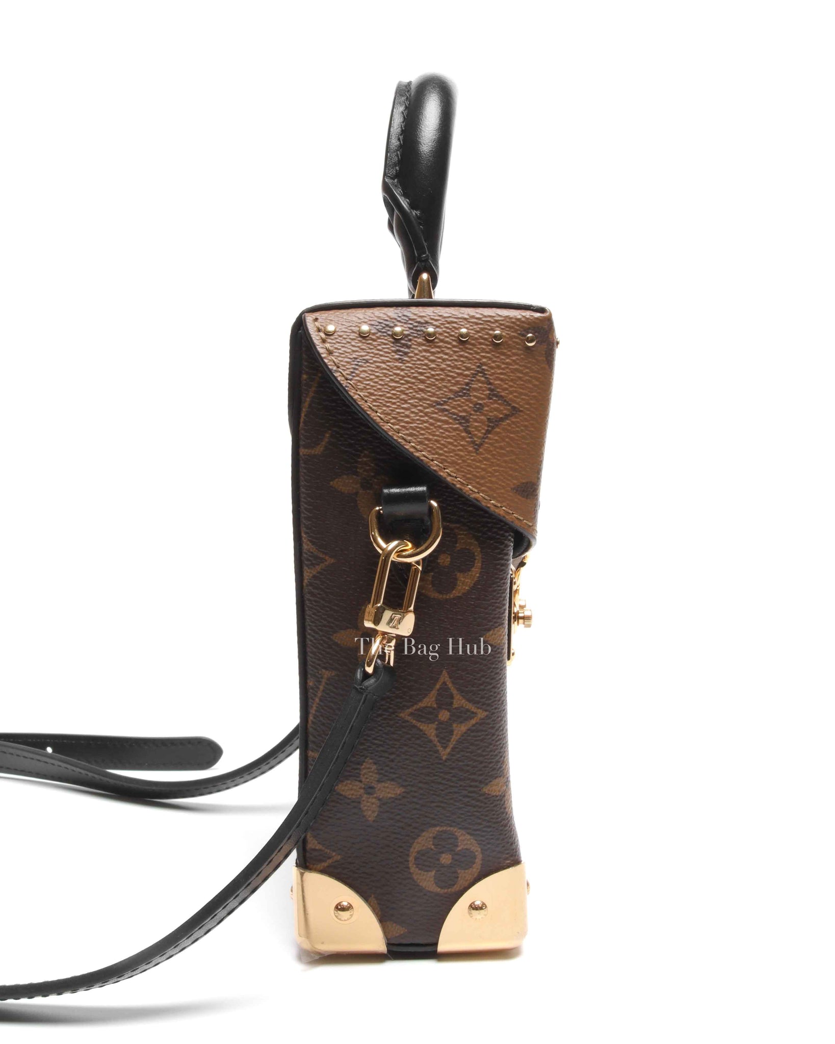 Louis Vuitton Brown Reverse Monogram Canvas Camera Box Bag
