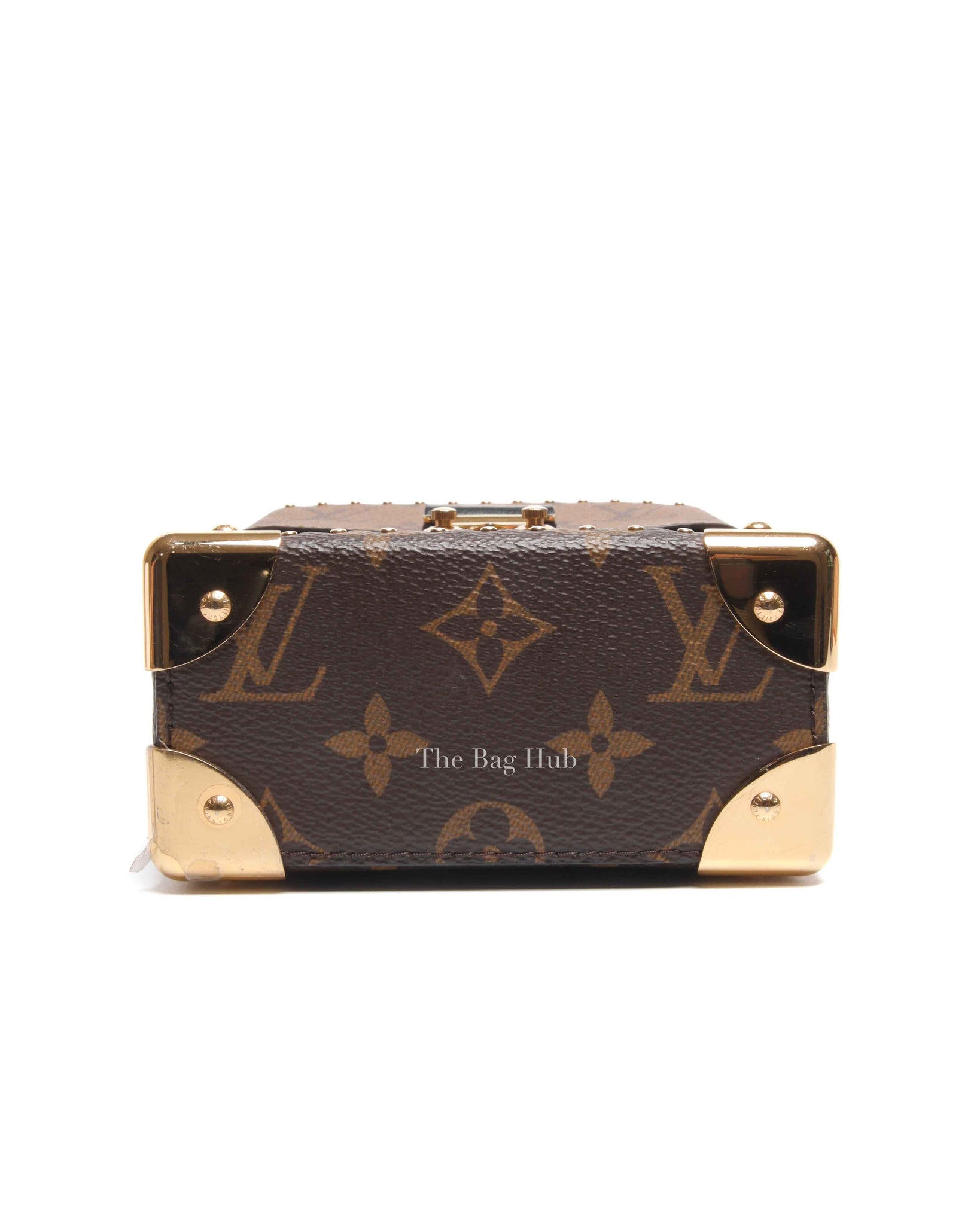 Louis Vuitton Brown Reverse Monogram Canvas Camera Box Bag