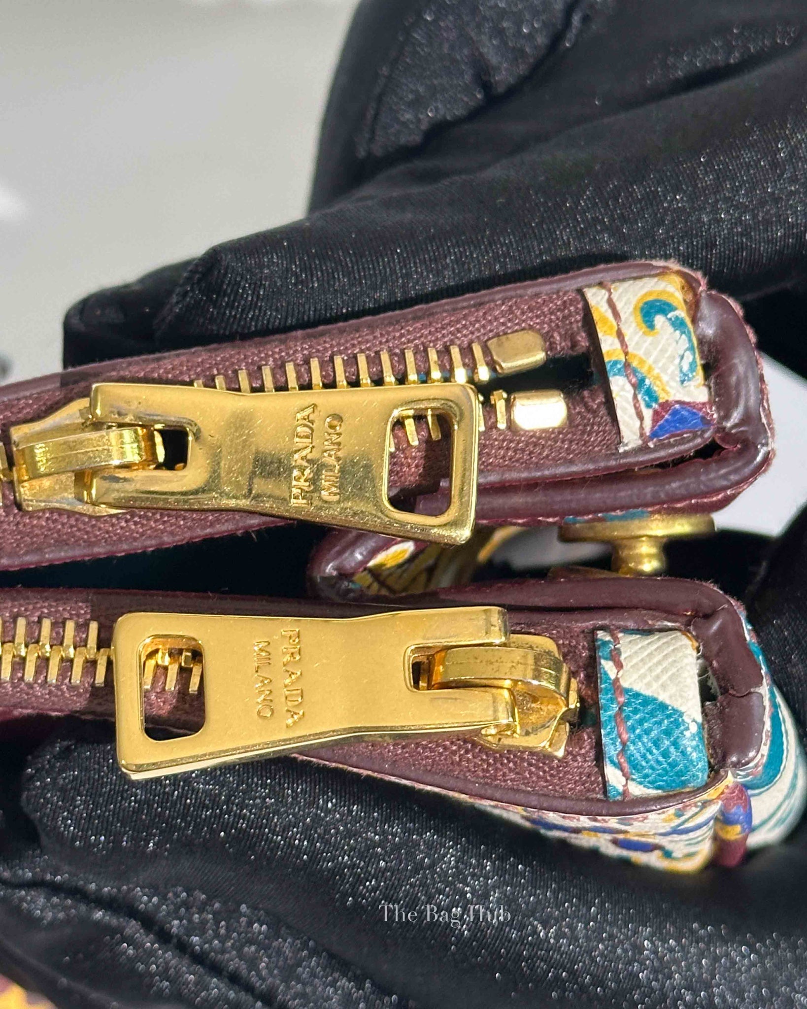 Prada Floral Saffiano Leather Galleria Medium Tote Bag BN2274