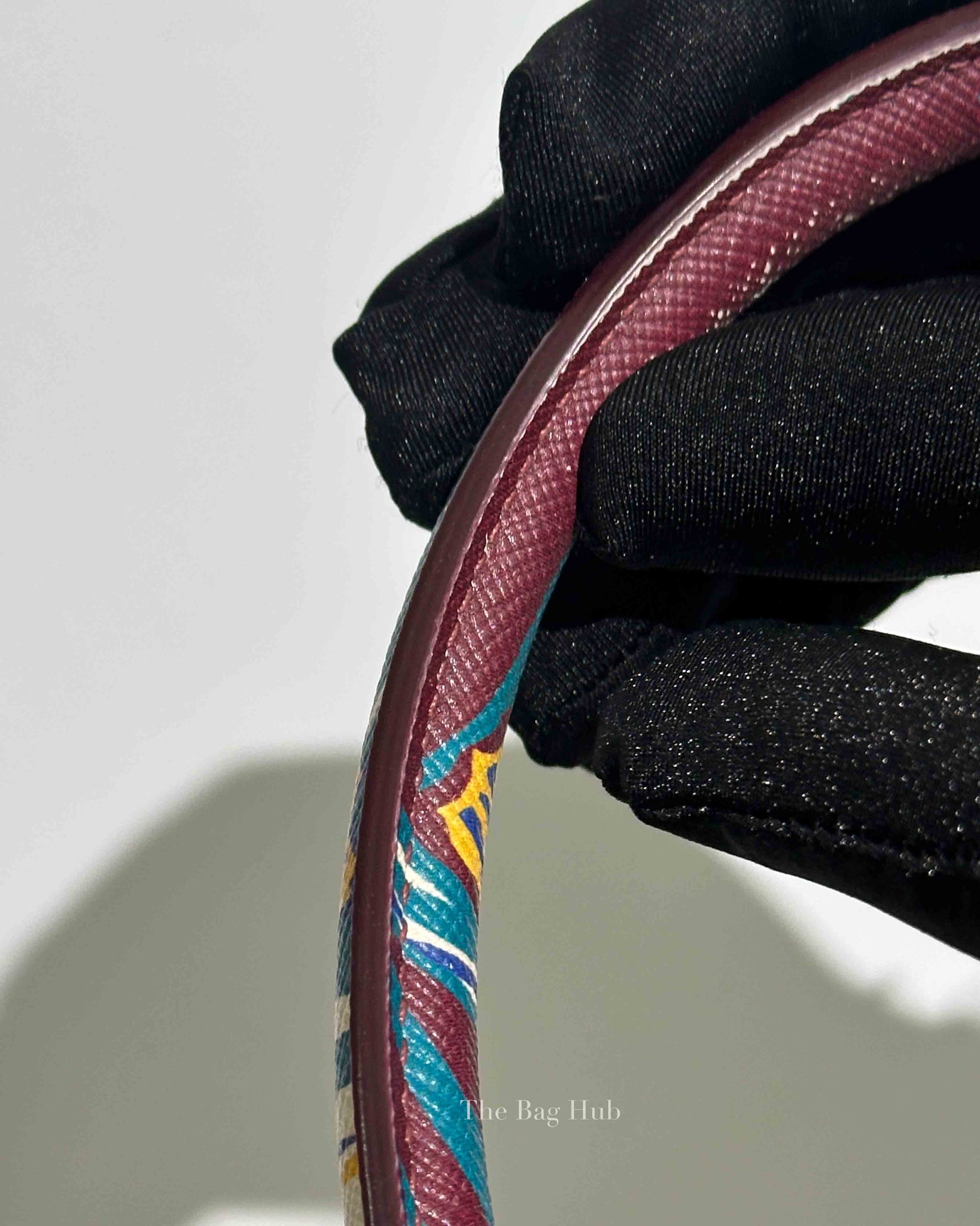 Prada Floral Saffiano Leather Galleria Medium Tote Bag BN2274