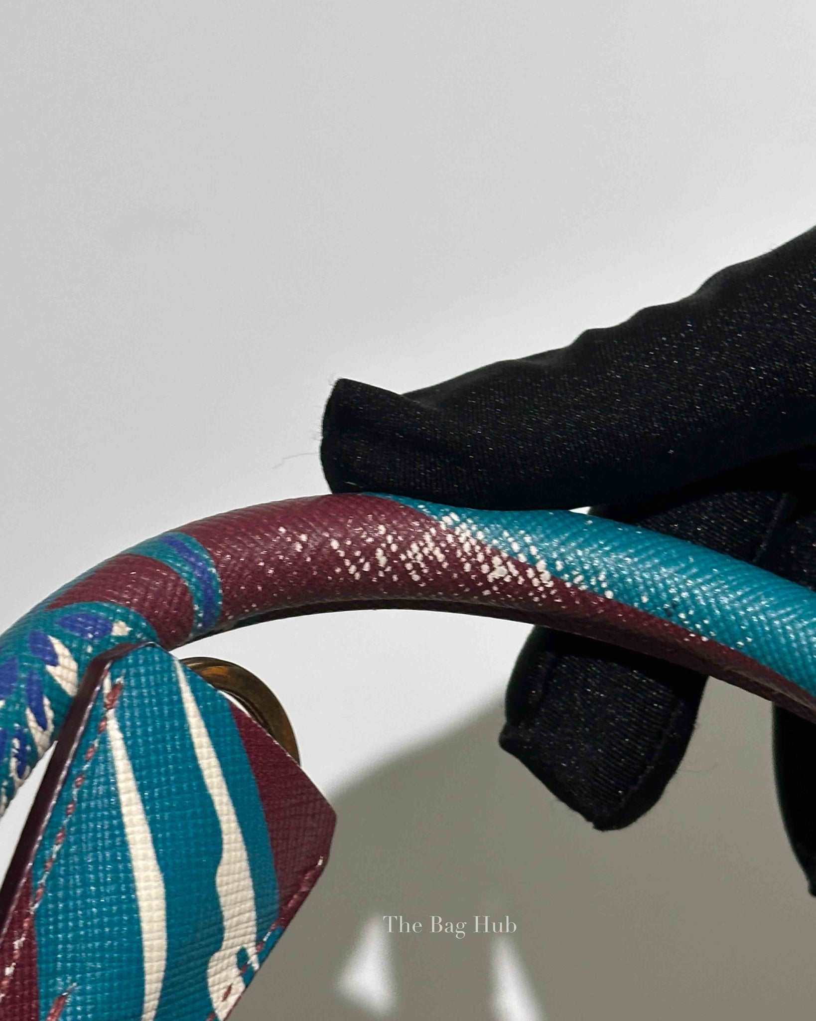 Prada Floral Saffiano Leather Galleria Medium Tote Bag BN2274